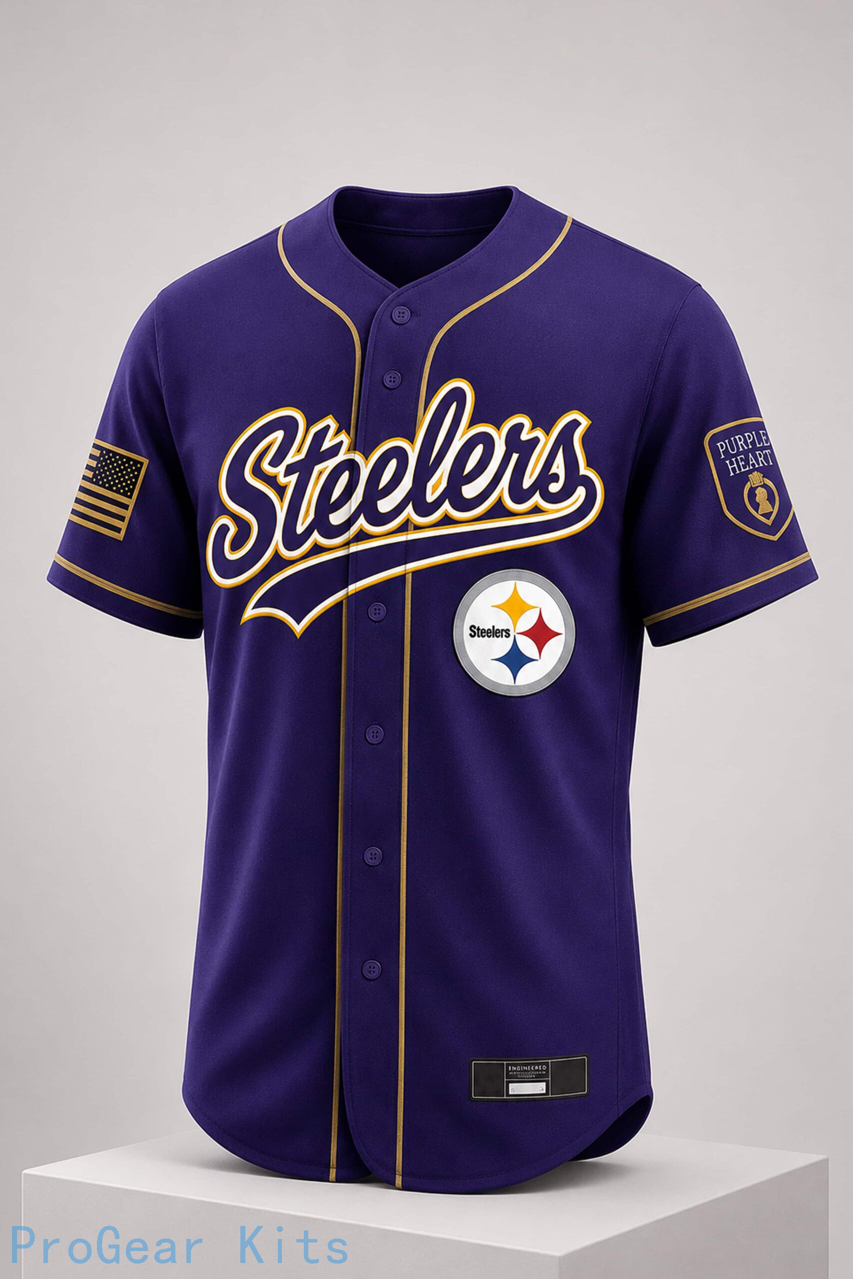 Pittsburgh Steelers 2026 Purple Jersey for Men – Heart Day