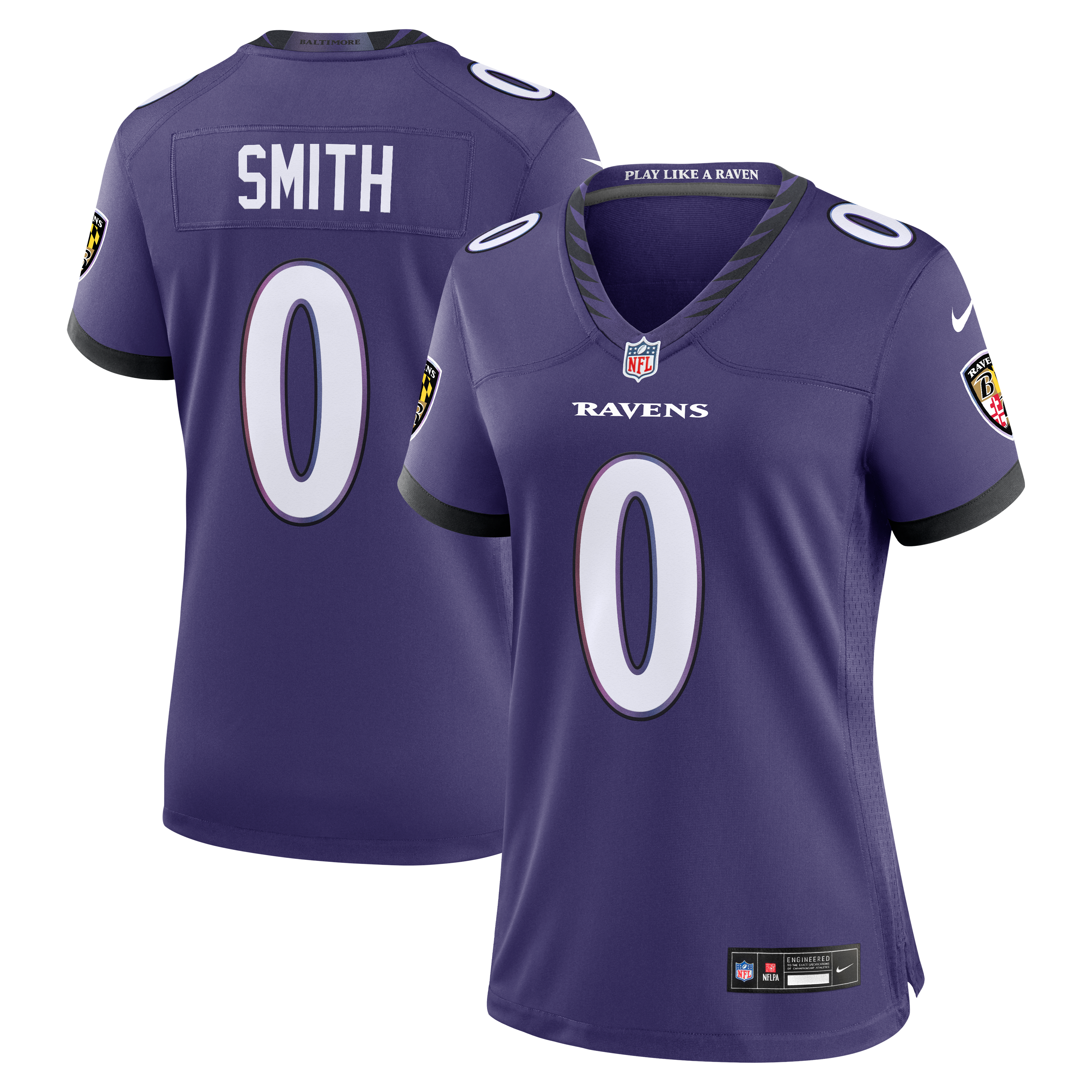 Baltimore Ravens Purple Game Jersey for Men – Roquan Smith