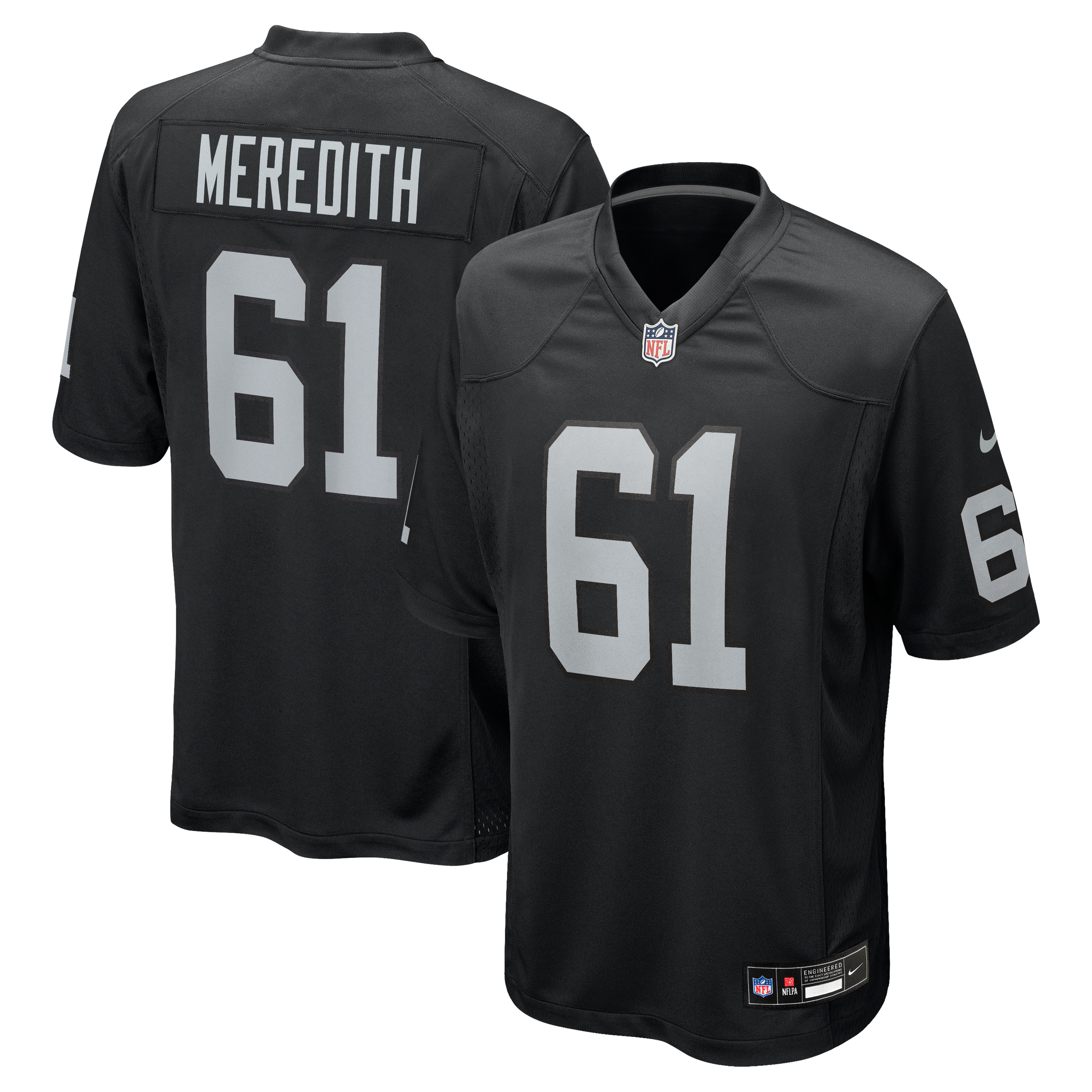 Las Vegas Raiders Player Jersey for Women – Jordan Meredith