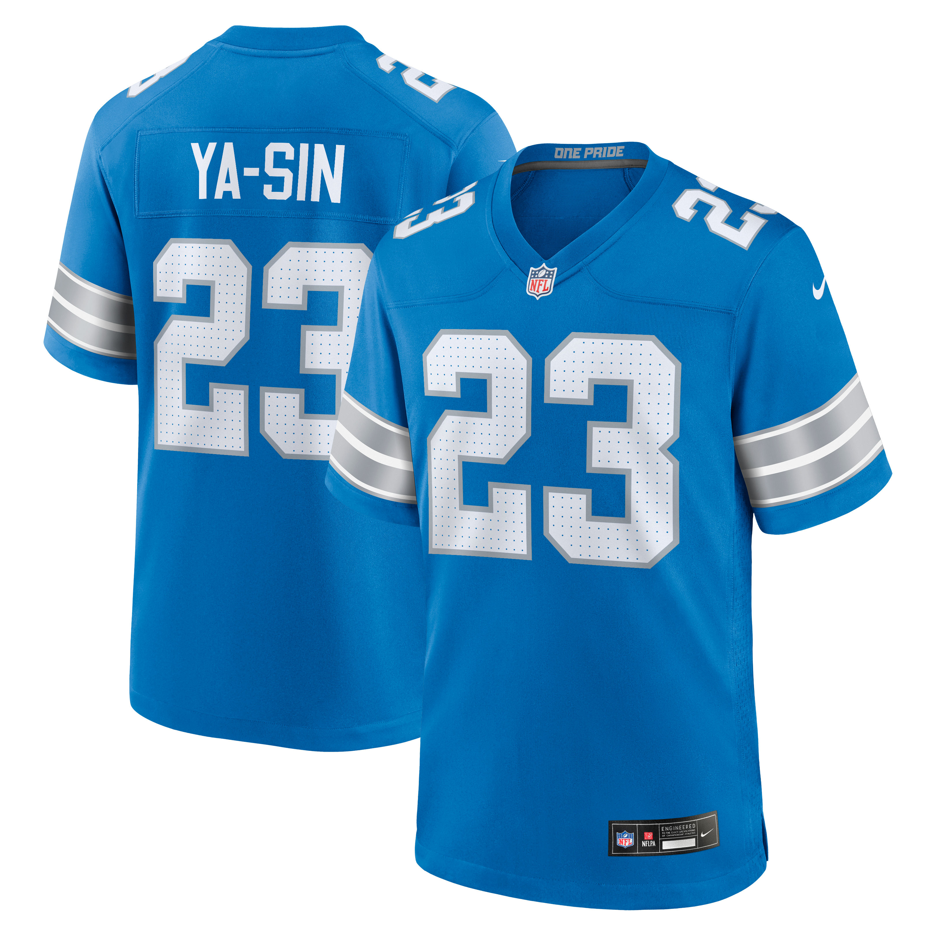 Detroit Lions Blue Game Jersey for Women – Rock Ya-Sin