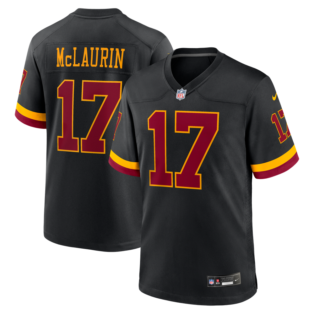 Washington Commanders Black Terry McLaurin Game Alternate Jersey for Men – Hail Raiser