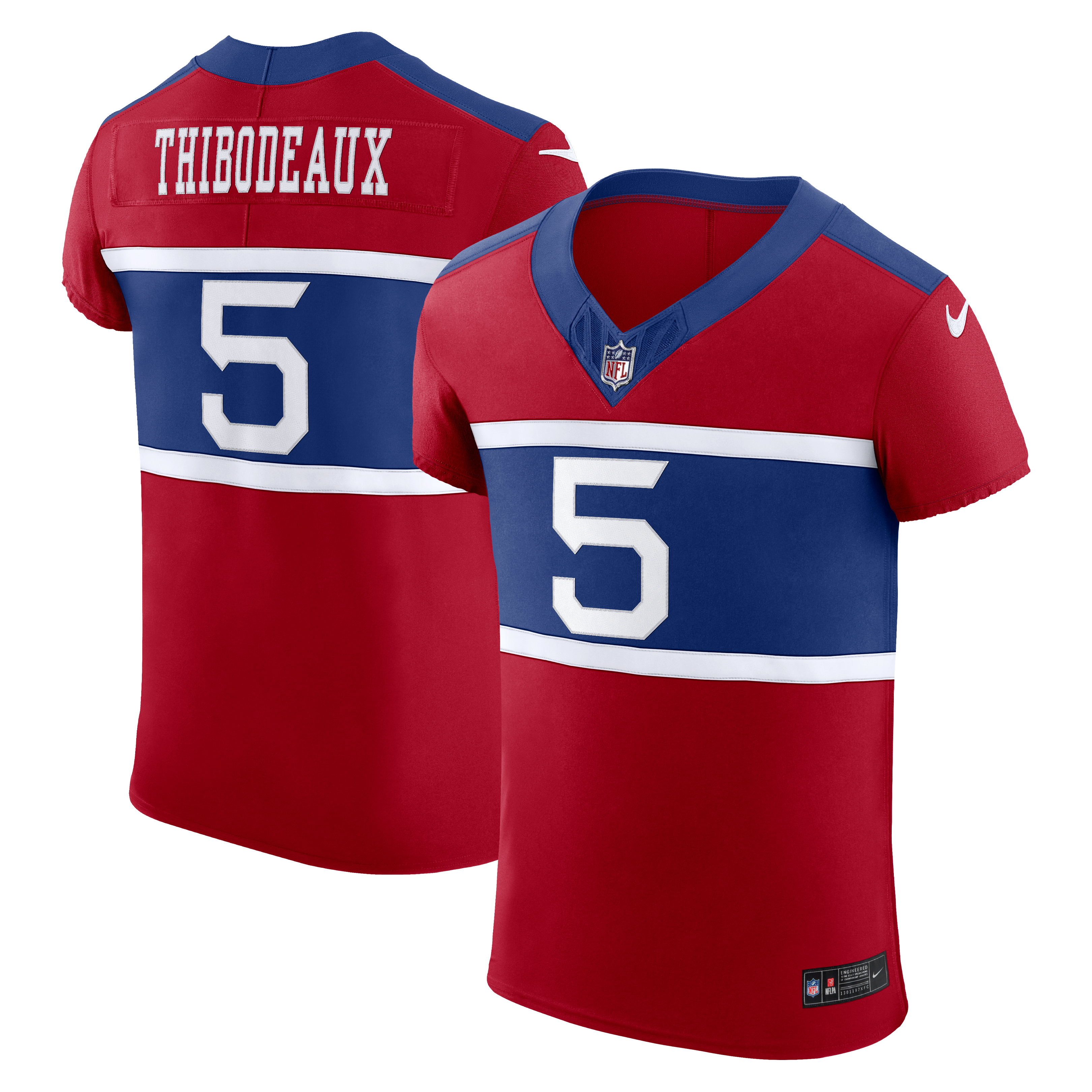 New York Giants Red Elite Alternate Jersey for Women – Kayvon Thibodeaux