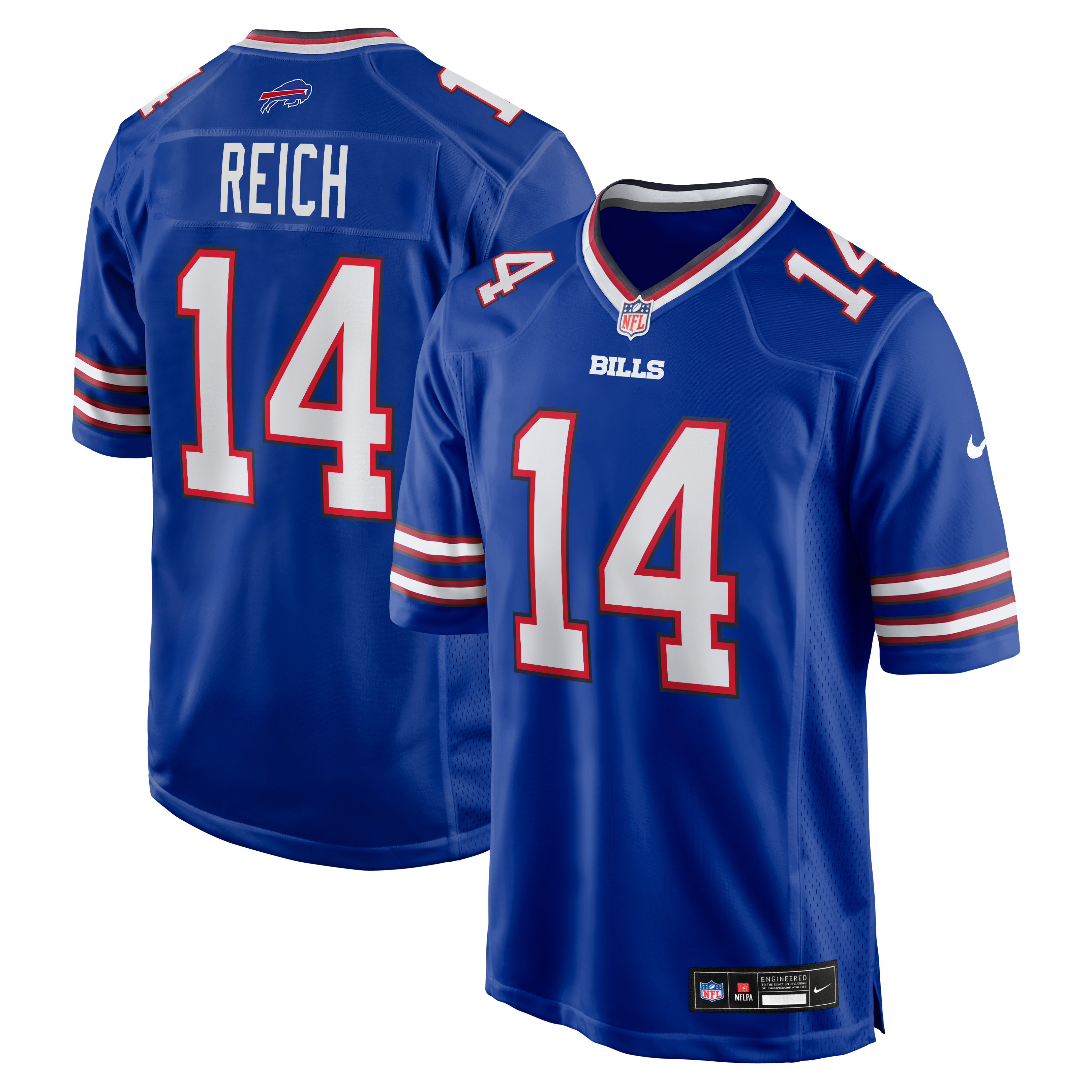 Buffalo Bills Royal Retired Player Jersey for Men – Frank Reich