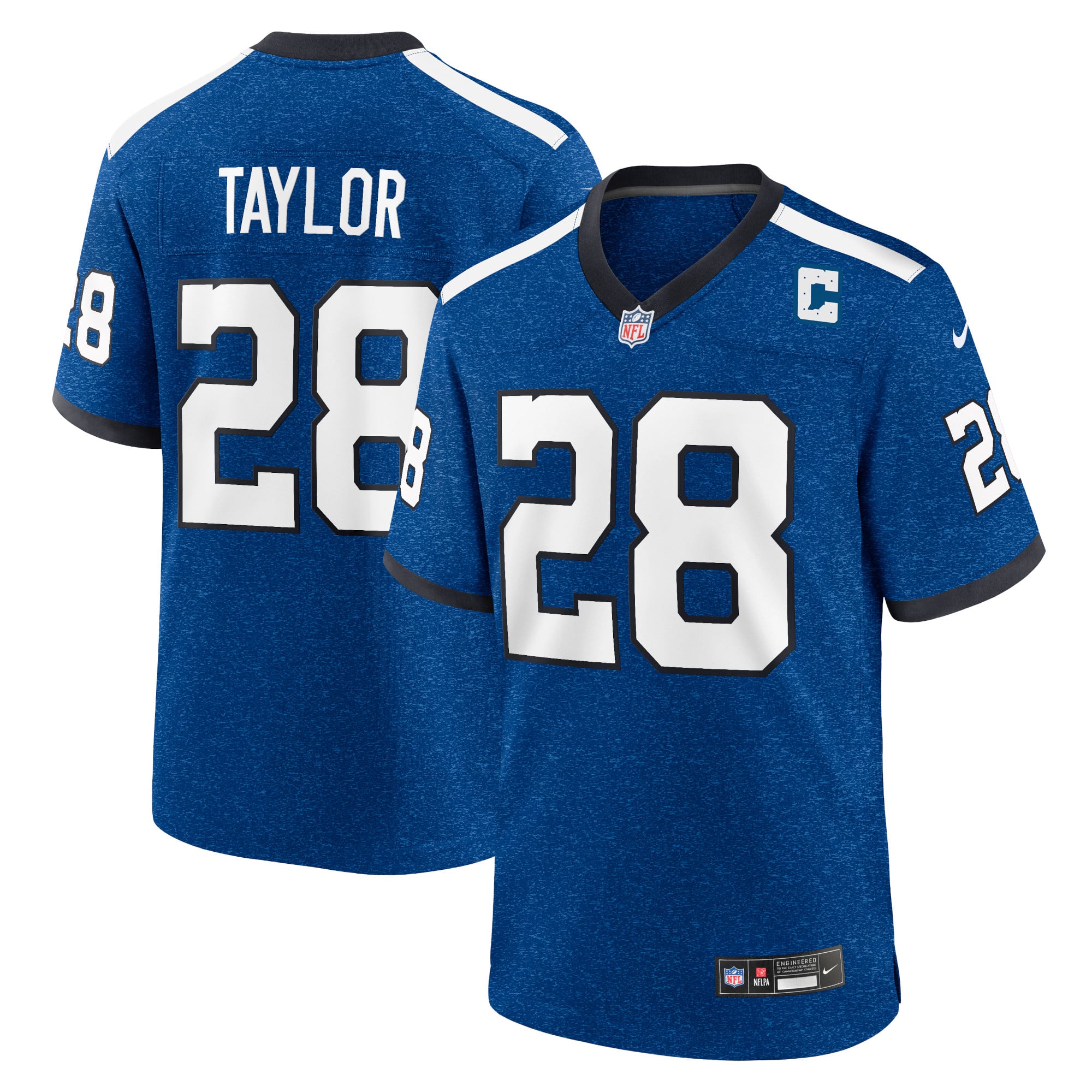 Indianapolis Colts Royal Indiana Nights Game Alternate Jersey for Men – Jonathan Taylor
