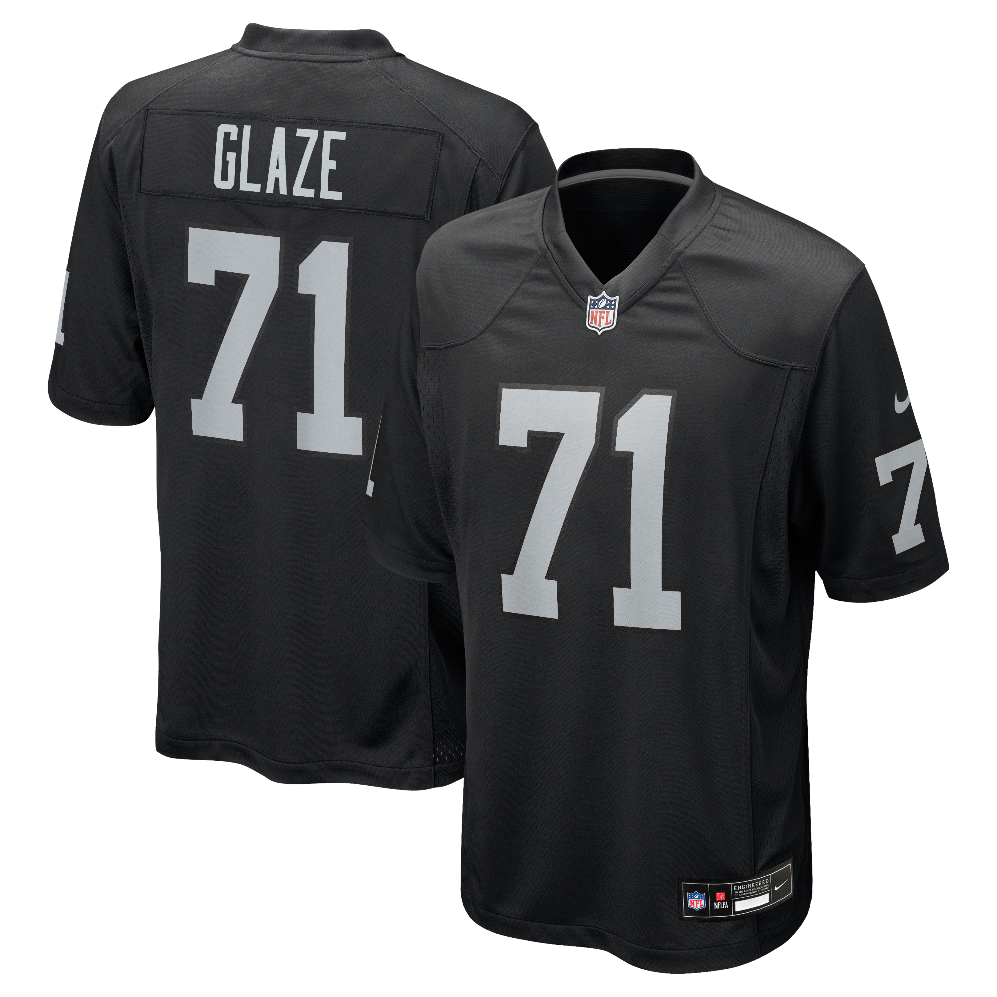 Las Vegas Raiders Football Game Jersey for Men – DJ Glaze