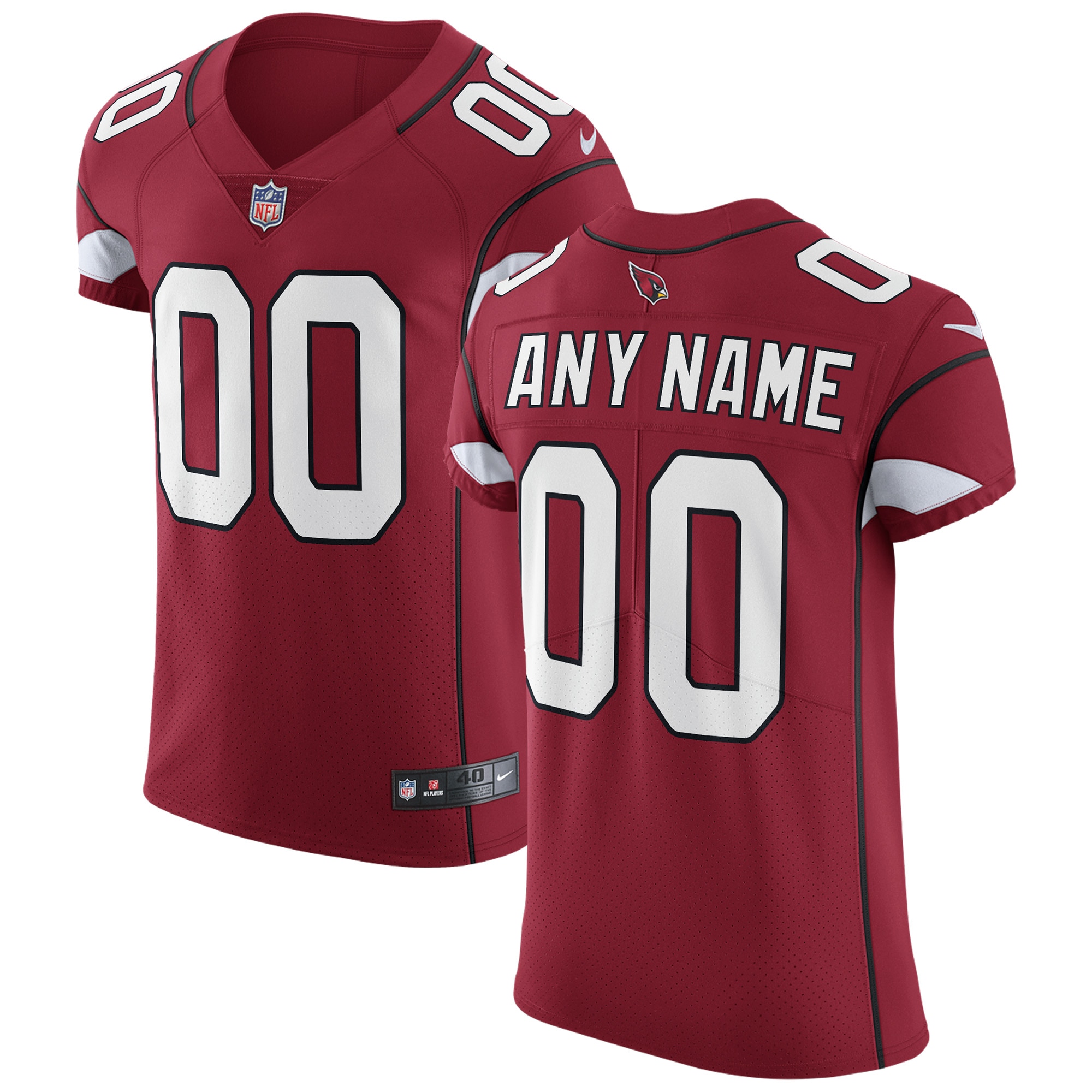 Arizona Cardinals Cardinal Elite Jersey for Women