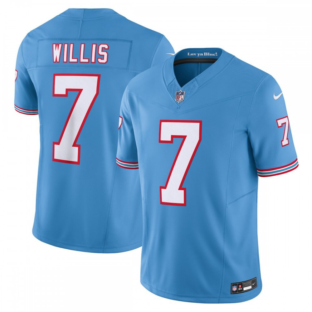 Tennessee Titans Light Limited Jersey for Kids – Malik Willis