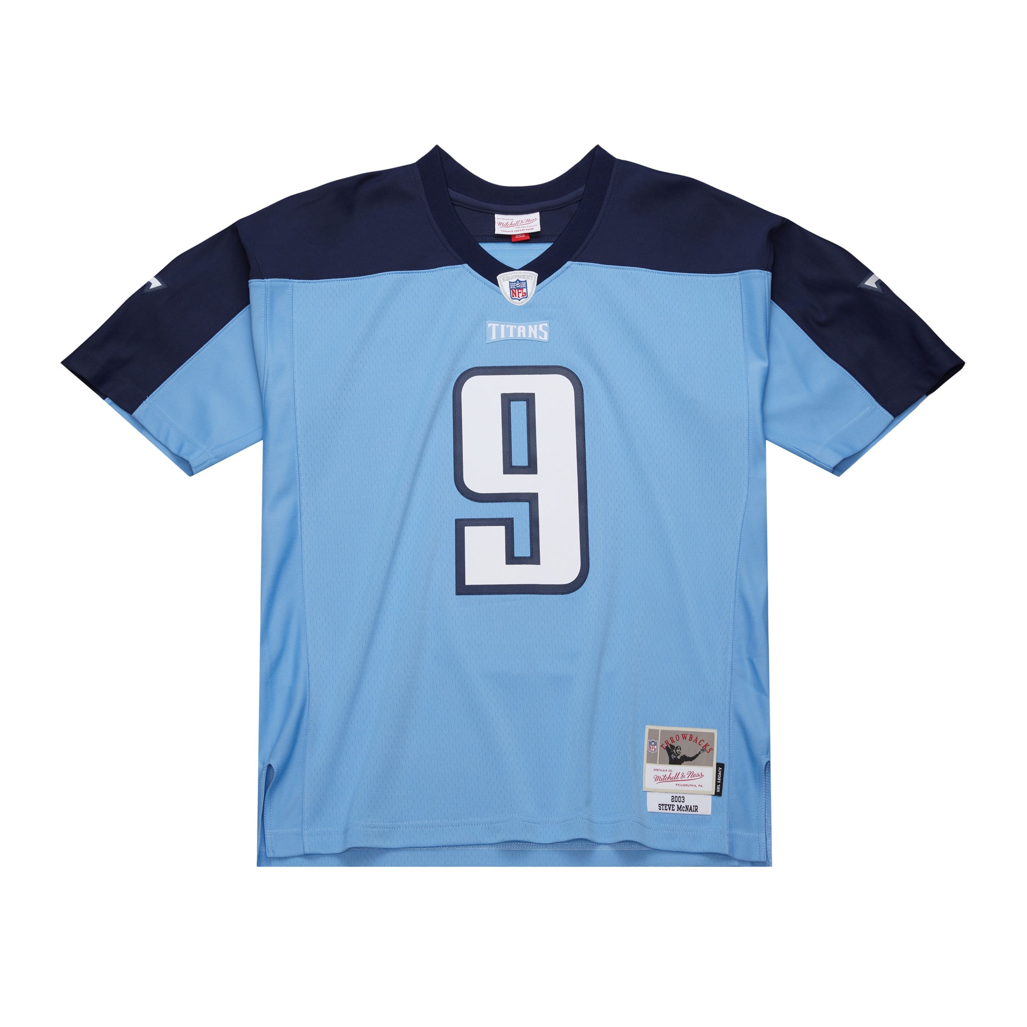 Tennessee Titans 2003 Light Replica Jersey for Men – Steve McNair