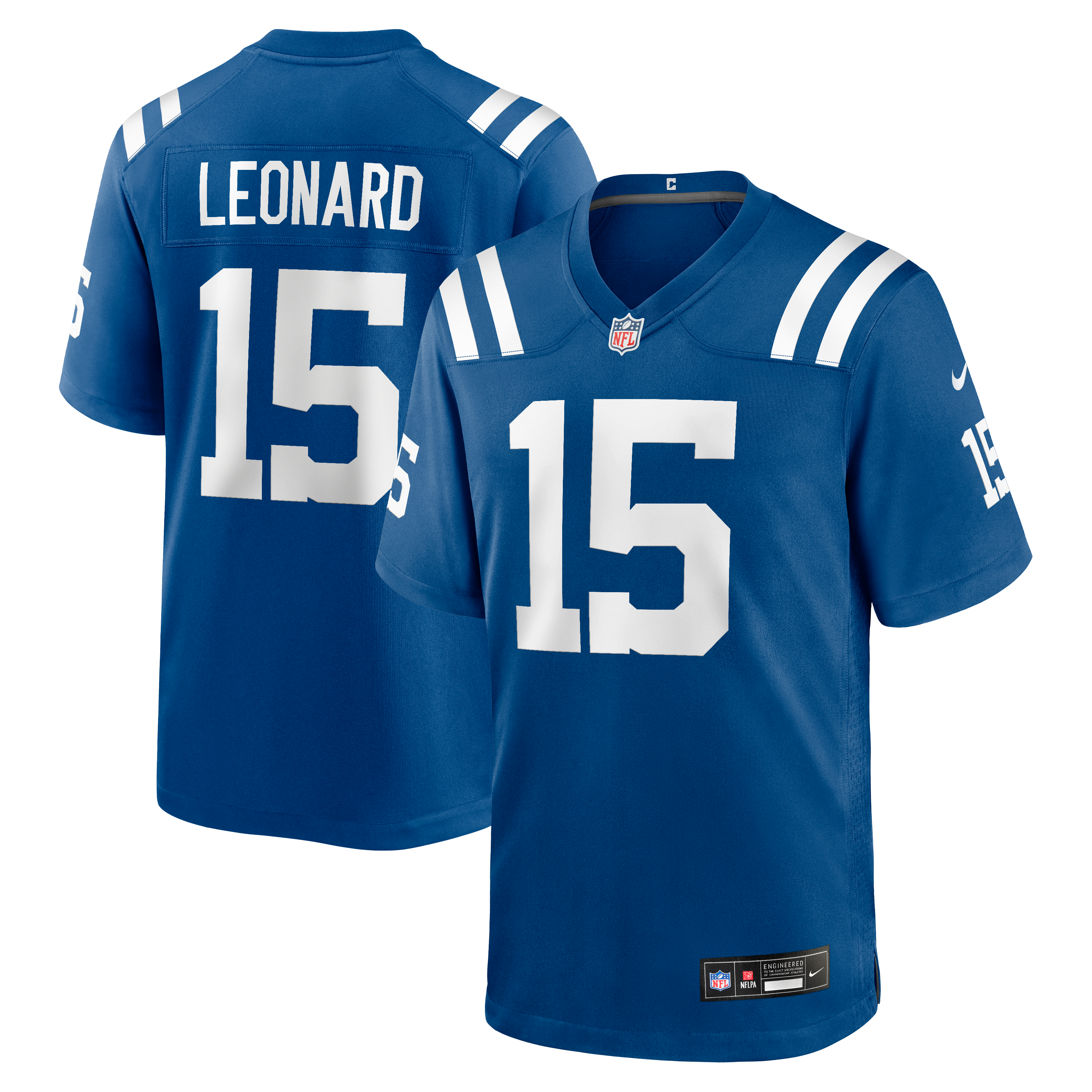 Indianapolis Colts Royal Game Jersey for Men – Riley Leonard
