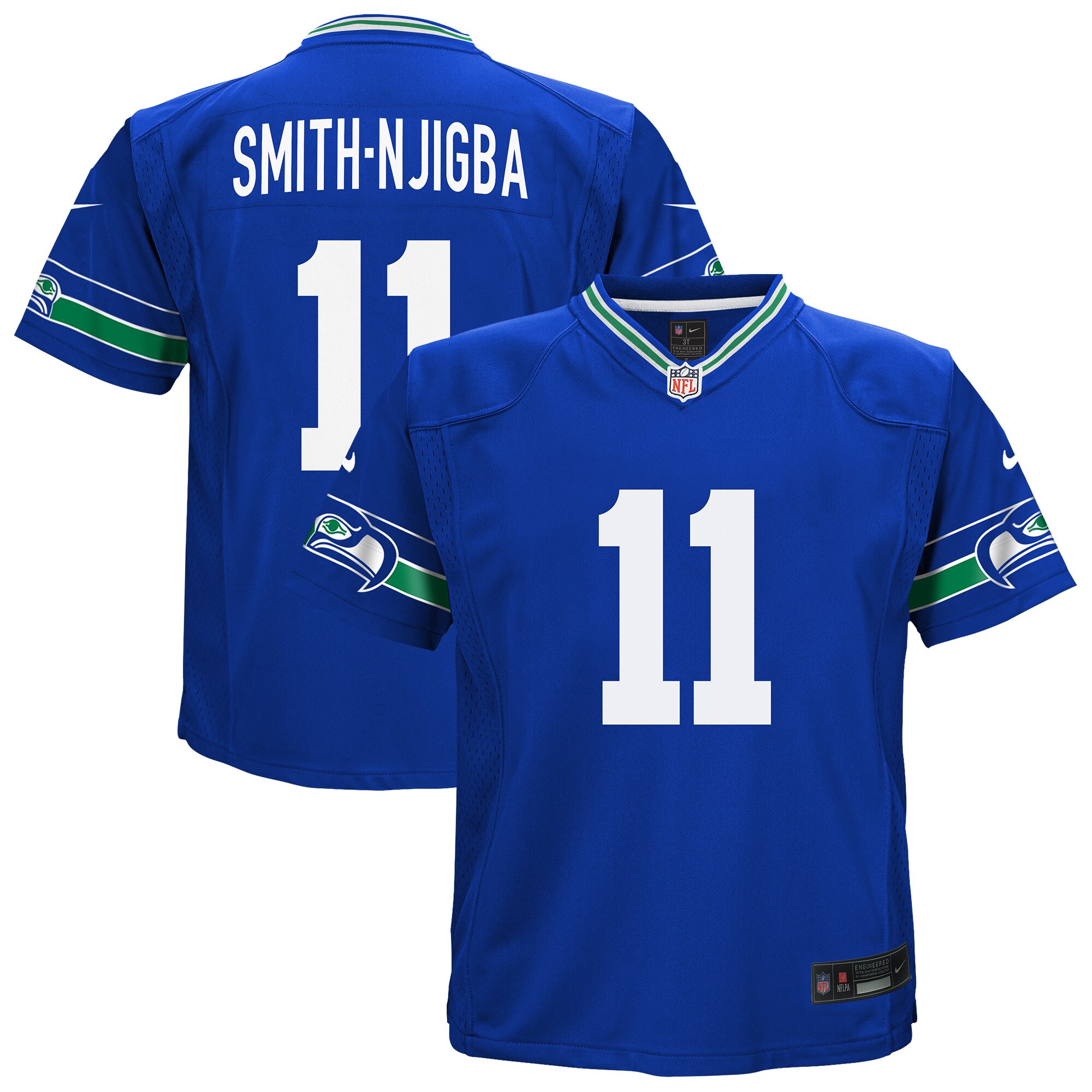 Seattle Seahawks Royal Game Alternate Jersey for Women – Jaxon Smith-Njigba