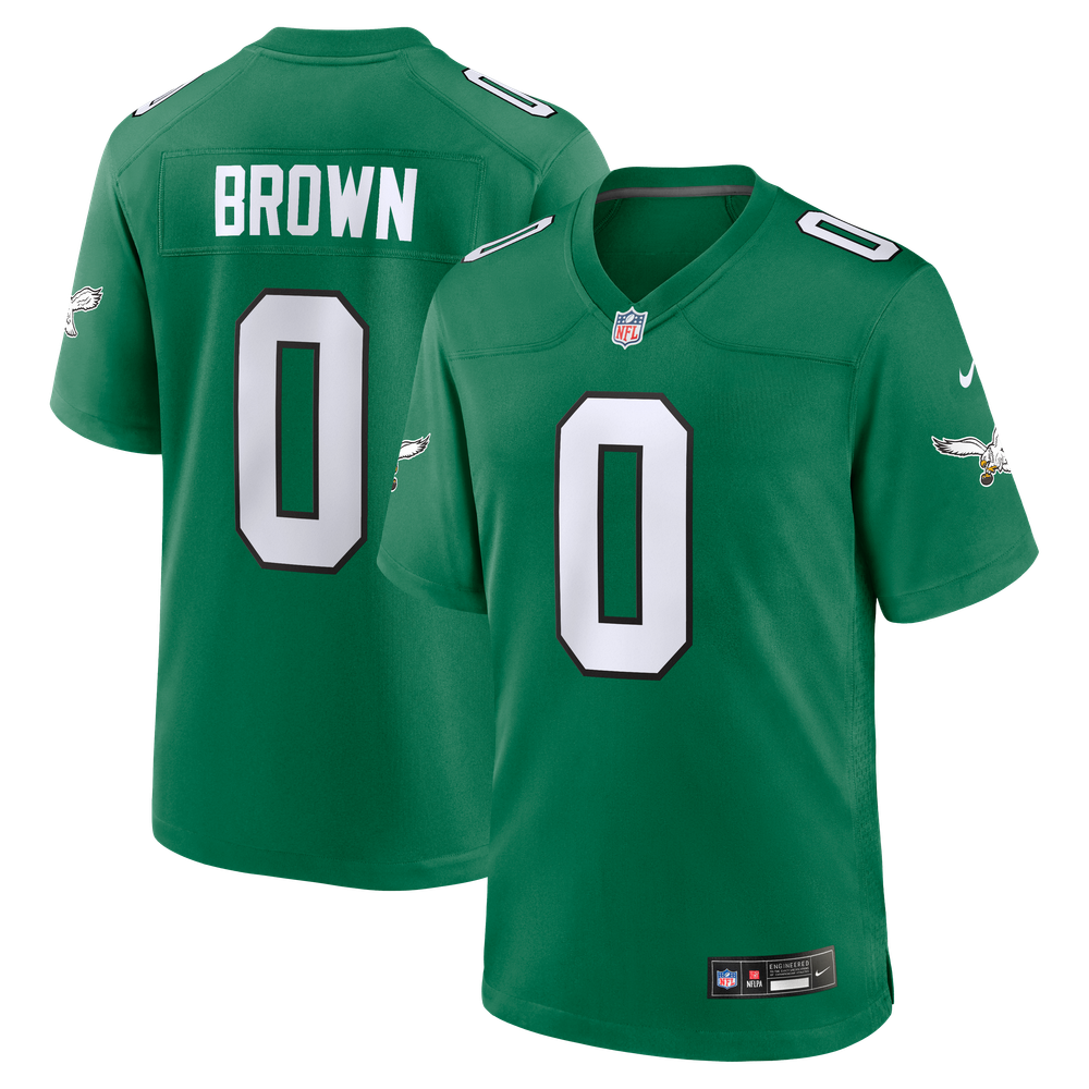 Philadelphia Eagles Brown Football Game Alternate Jersey for Women – Marquise