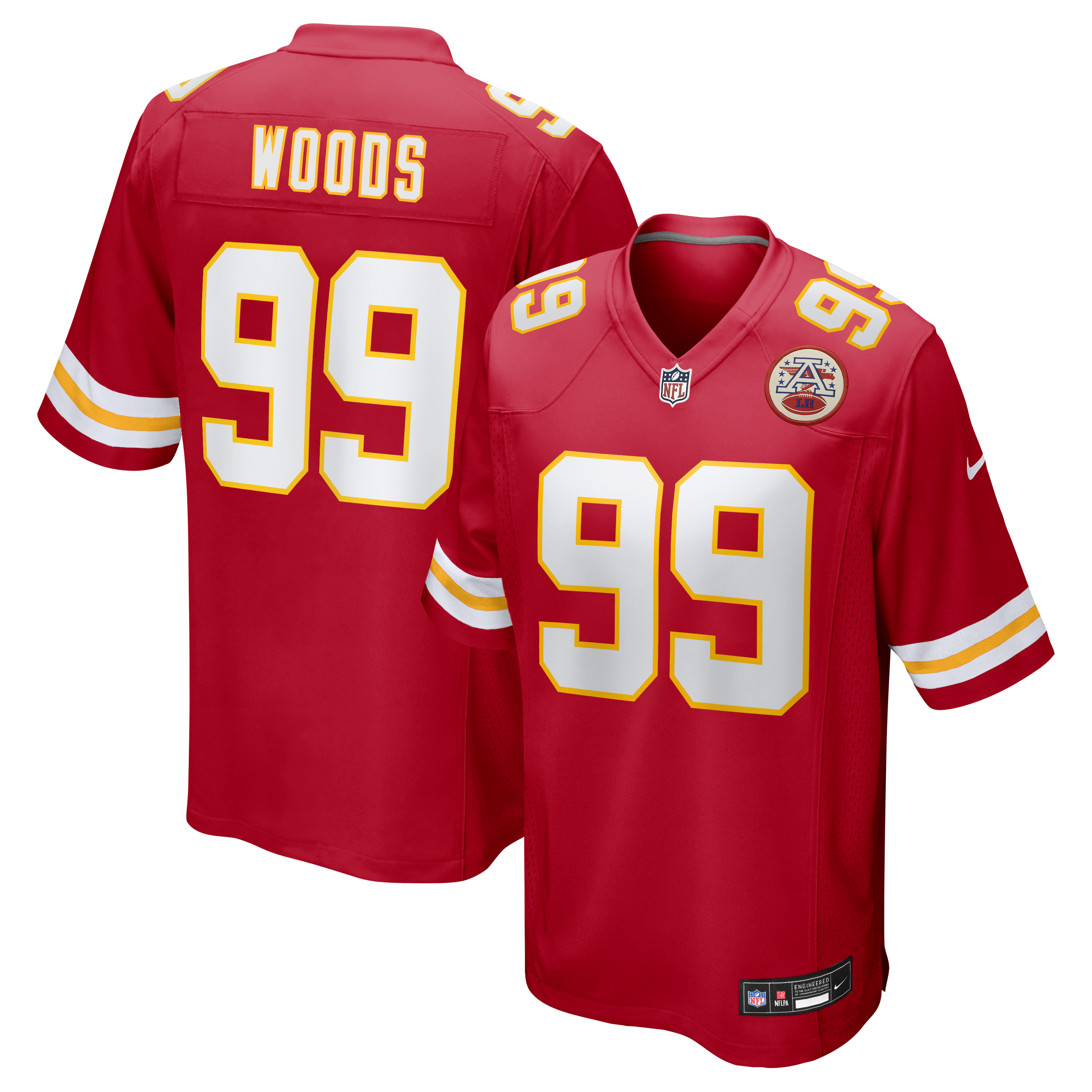 Kansas City Chiefs 2026 Red NFL Draft First Round Pick City Game Jersey for Men – Peter Woods