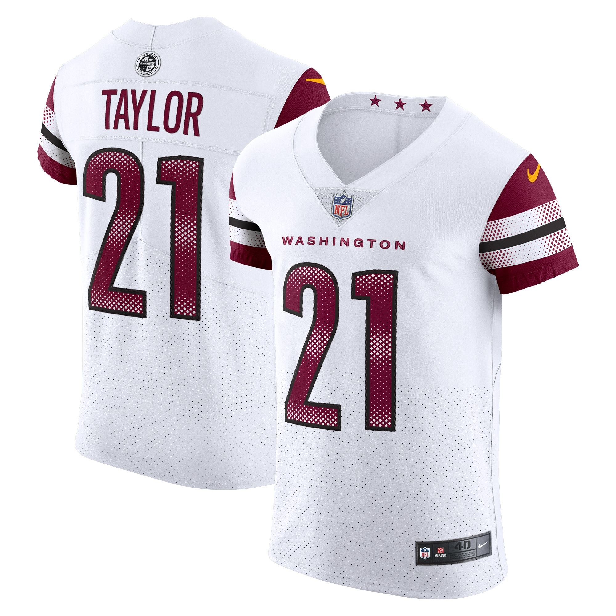 Washington Commanders White Retired Player Jersey for Men – Sean Taylor