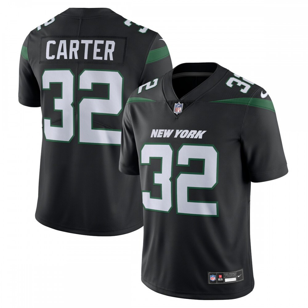 New York Jets Black Limited Jersey for Men – Michael Carter