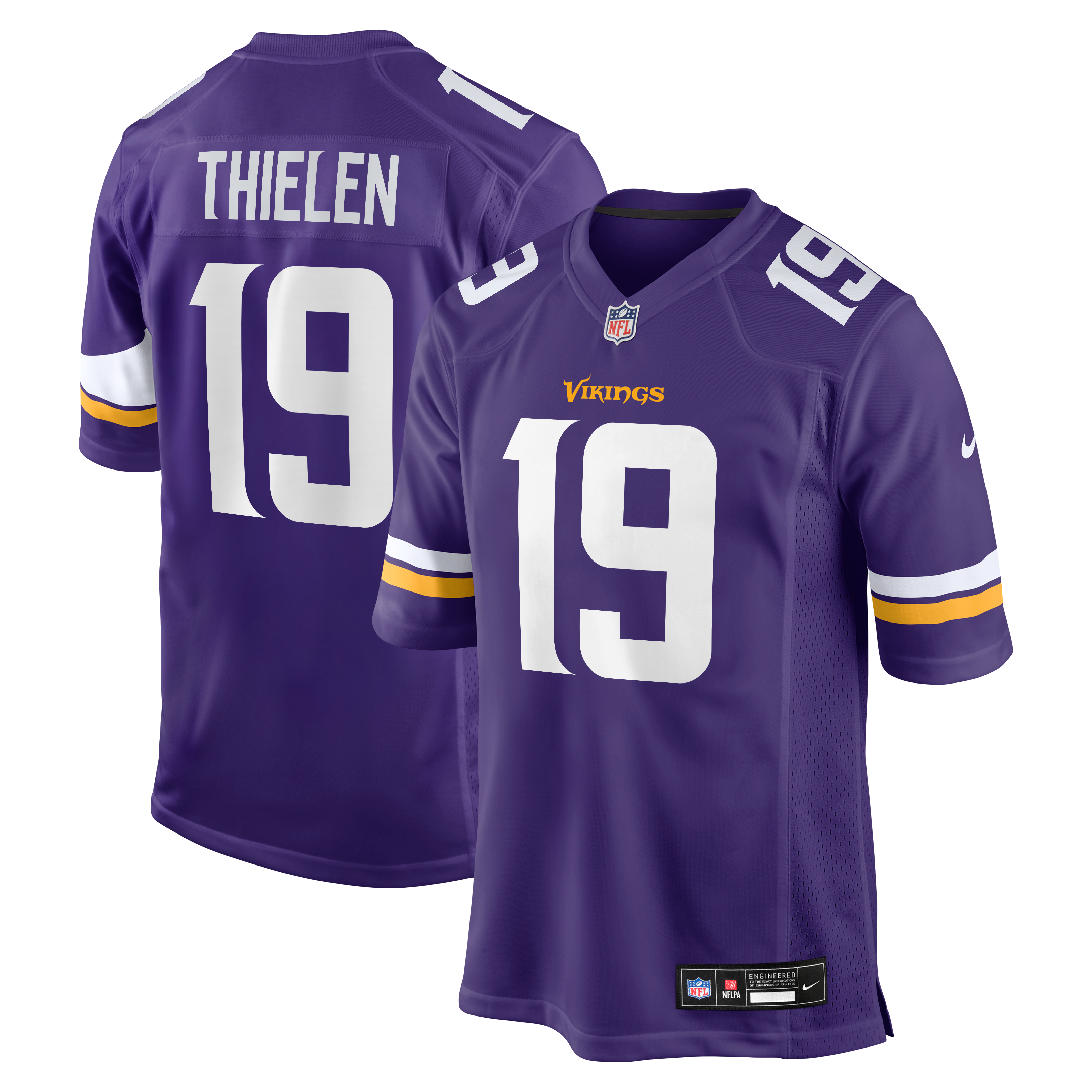 Minnesota Vikings Purple Game Jersey for Men – Adam Thielen