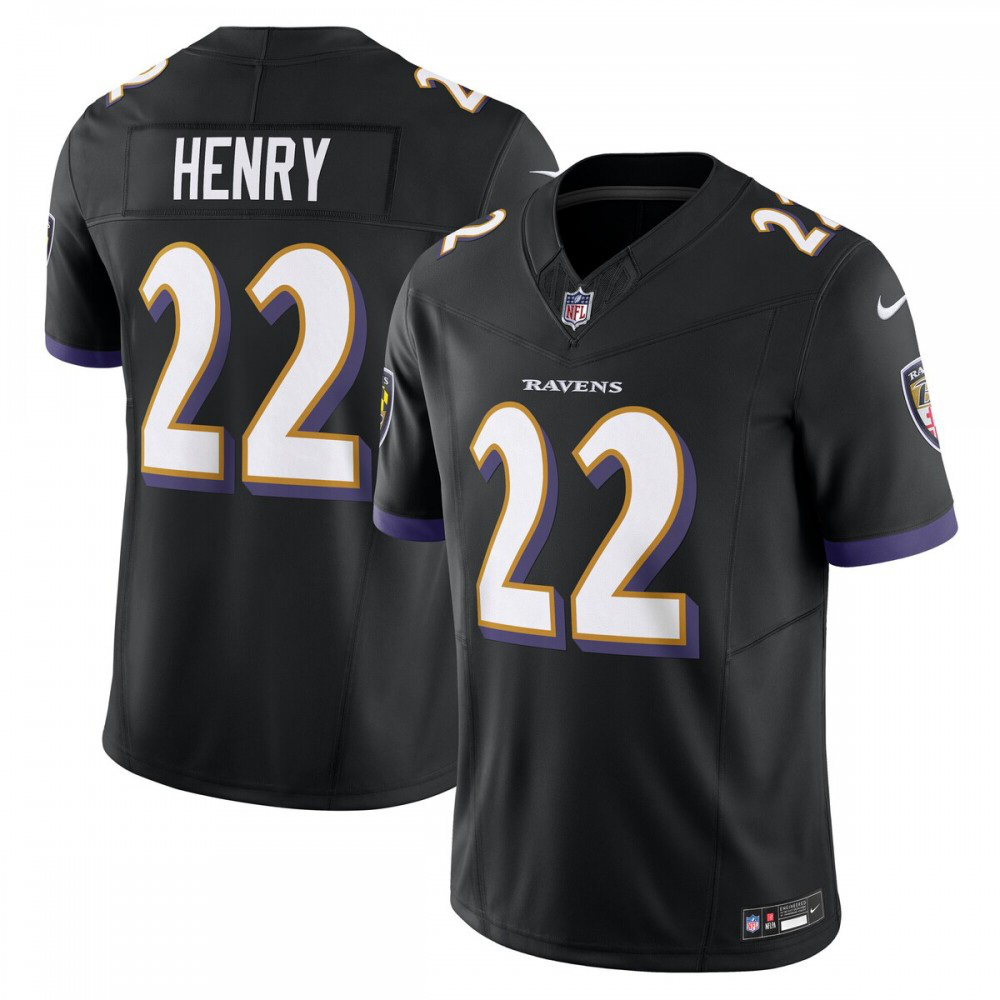 Baltimore Ravens Black Limited Jersey for Men – Derrick Henry