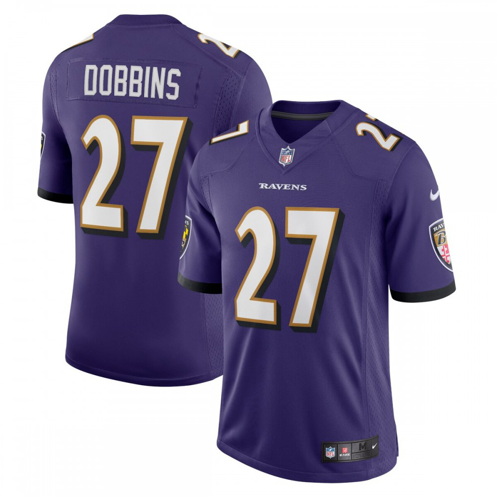 Baltimore Ravens Purple Limited Jersey for Men – J.K. Dobbins