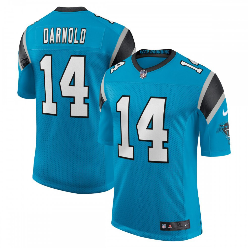 Carolina Panthers Blue Limited Jersey for Men – Sam Darnold