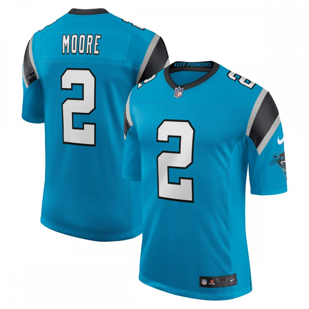Carolina Panthers Blue Limited Jersey for Men – D.J. Moore