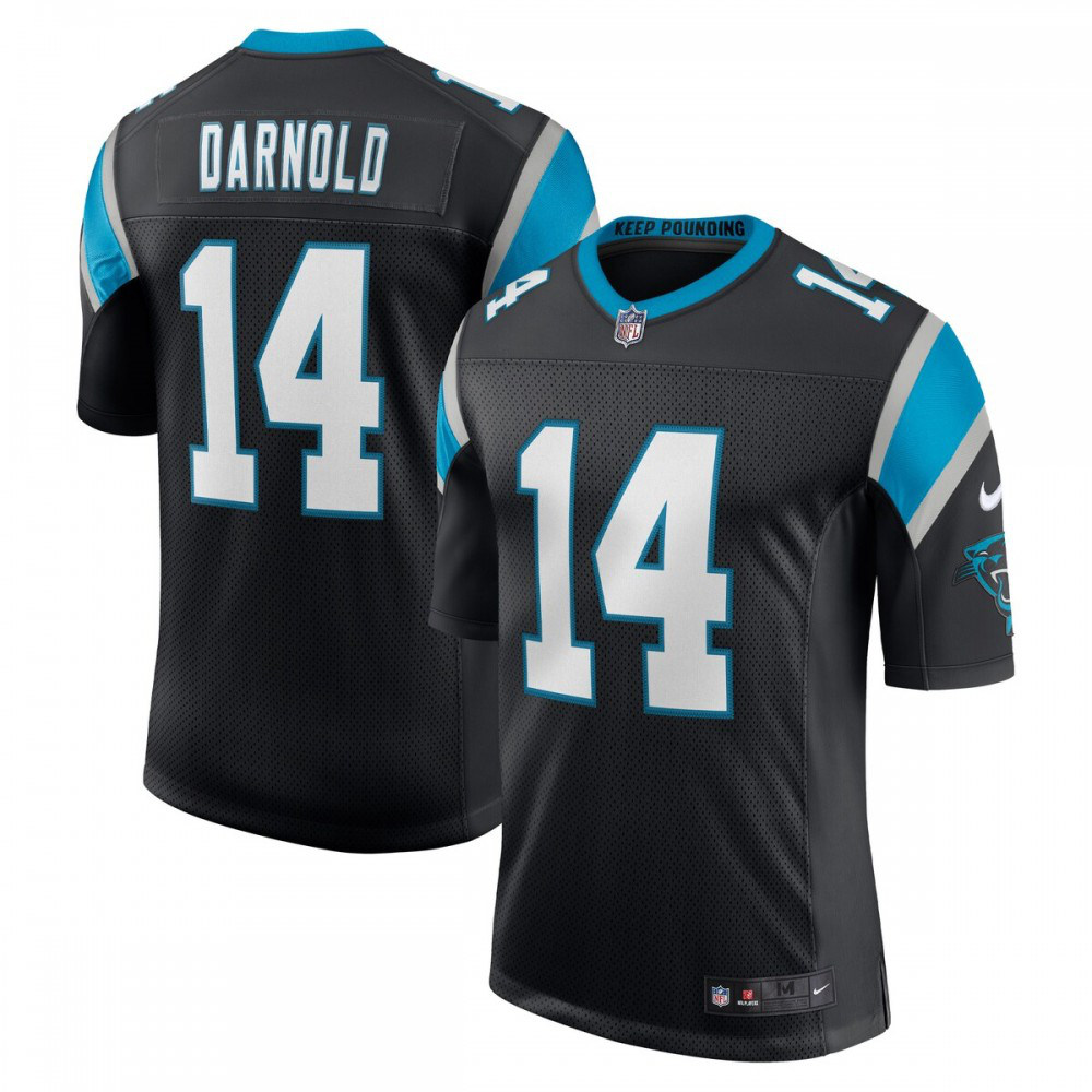 Carolina Panthers Black Limited Jersey for Men – Sam Darnold