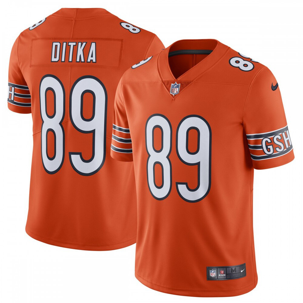 Chicago Bears Orange Retired Limited Alternate Jersey for Men – Mike Ditka