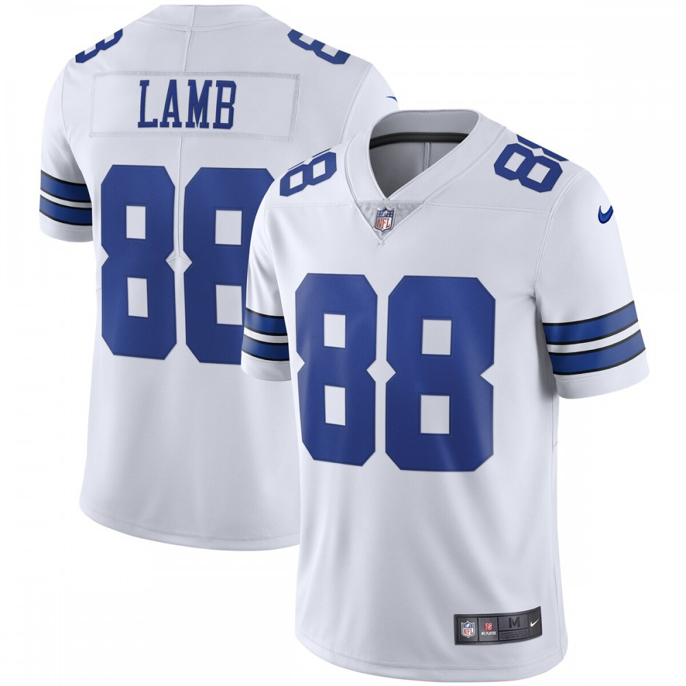 Dallas Cowboys White Limited Jersey for Men – CeeDee Lamb
