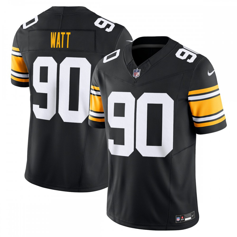 Pittsburgh Steelers Black Limited Alternate Jersey for Kids – T.J. Watt
