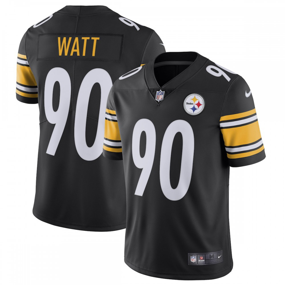 Pittsburgh Steelers Black Football Limited Jersey for Men – T.J. Watt