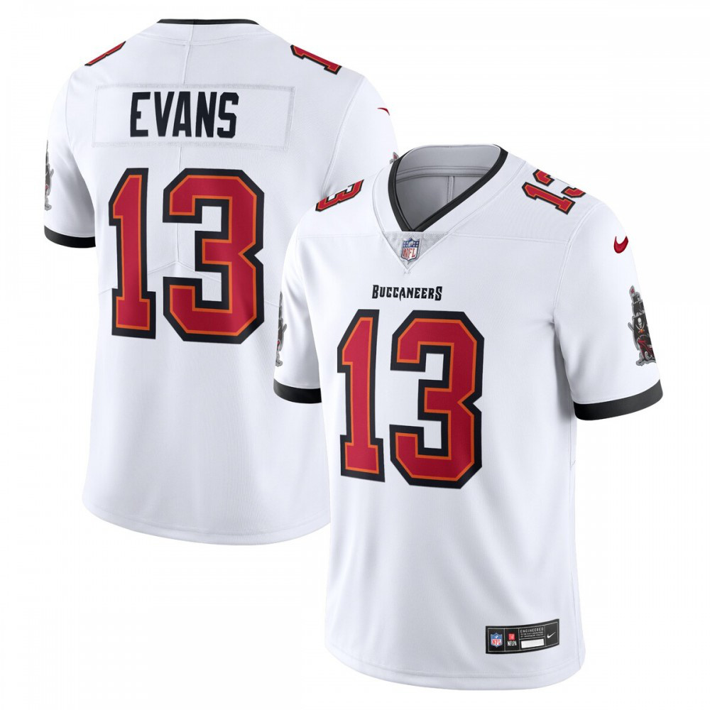 Tampa Bay Buccaneers White Limited Jersey for Men – Mike Evans