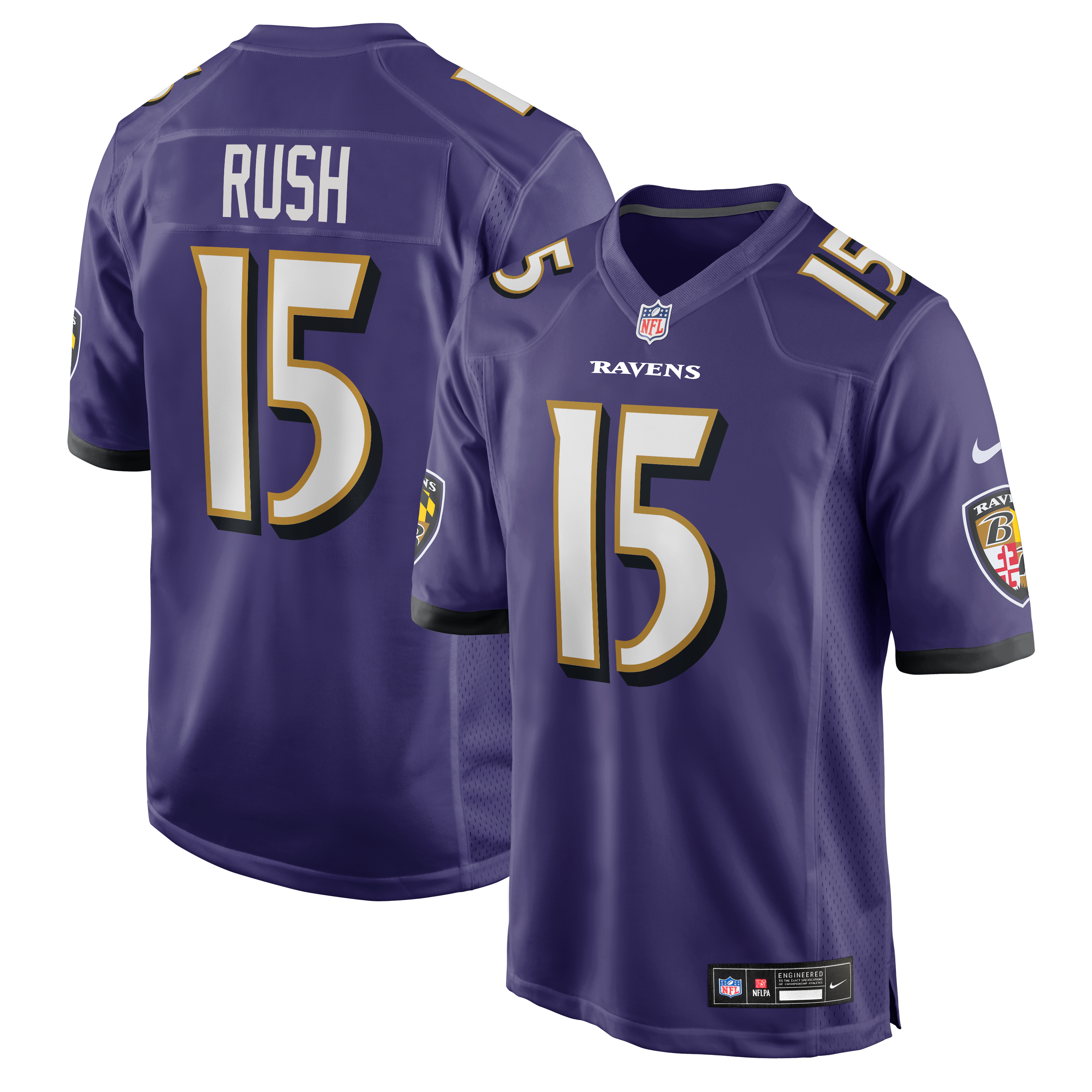 Baltimore Ravens Purple Game Jersey for Men – Cooper Rush