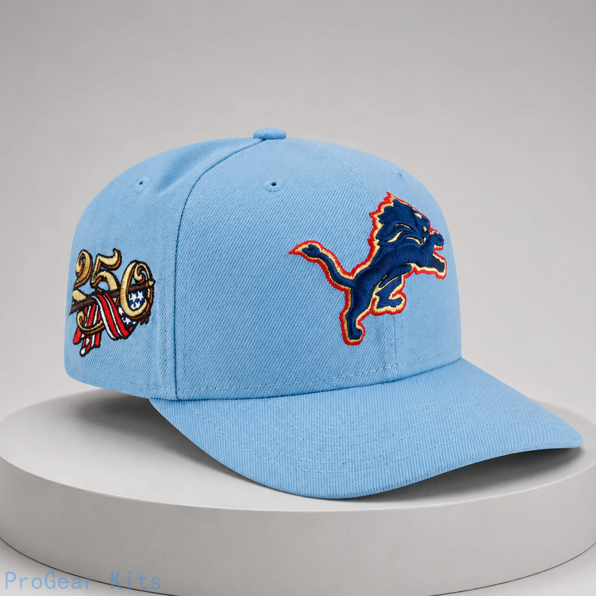 Detroit Lions Red USA 250th Cap for Women
