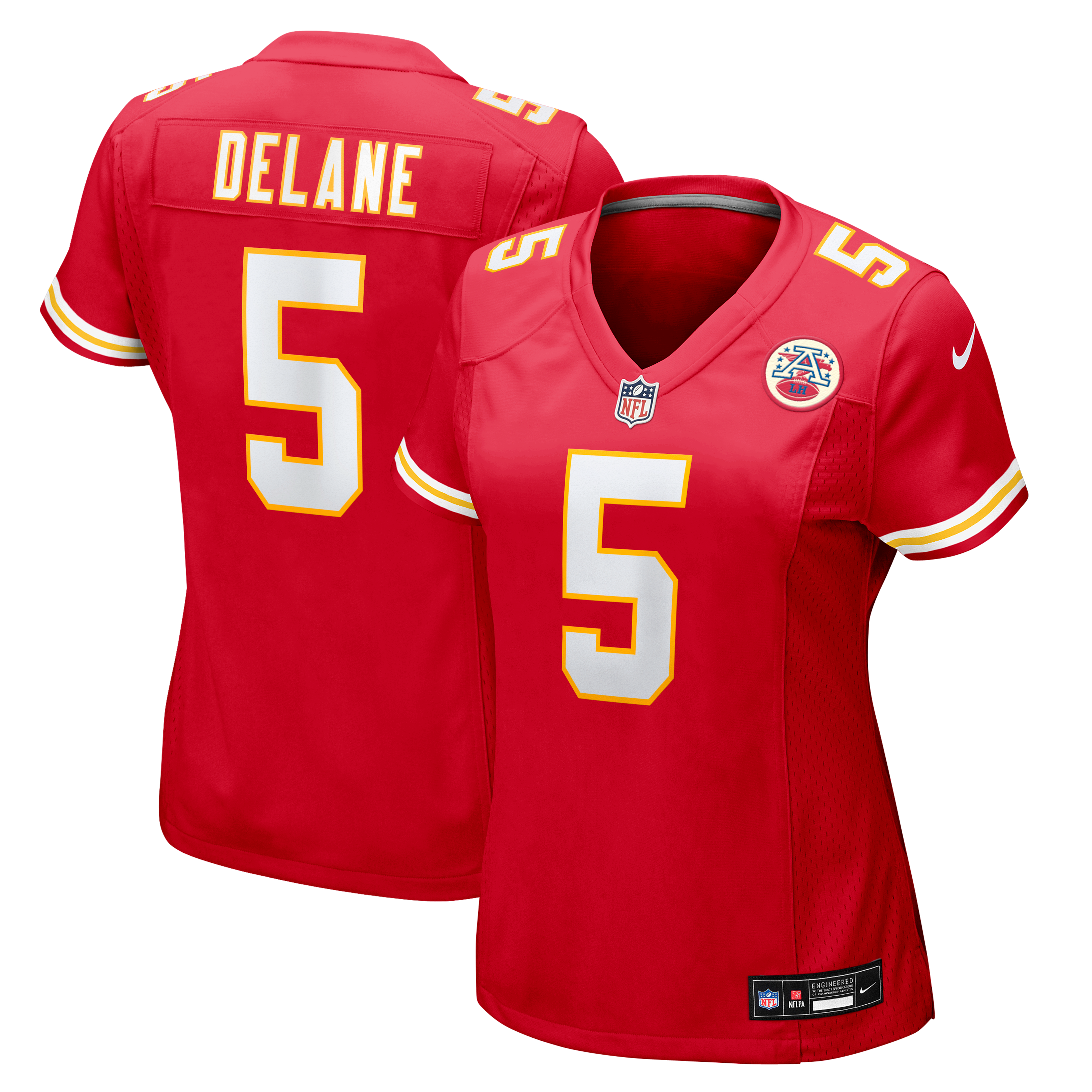 Kansas City Chiefs Red City Game Jersey for Kids – Mansoor Delane