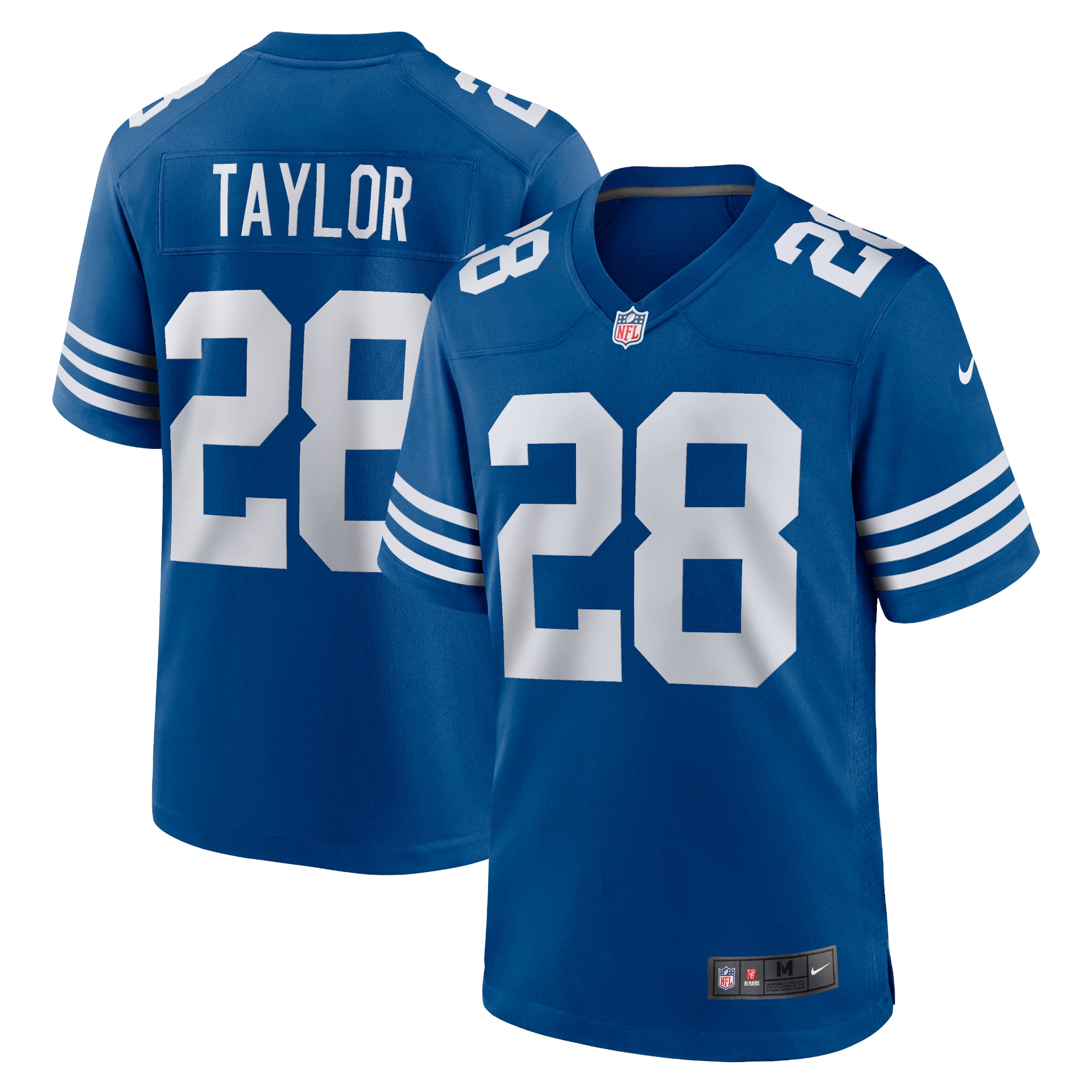 Indianapolis Colts Royal Game Alternate Jersey for Men – Jonathan Taylor