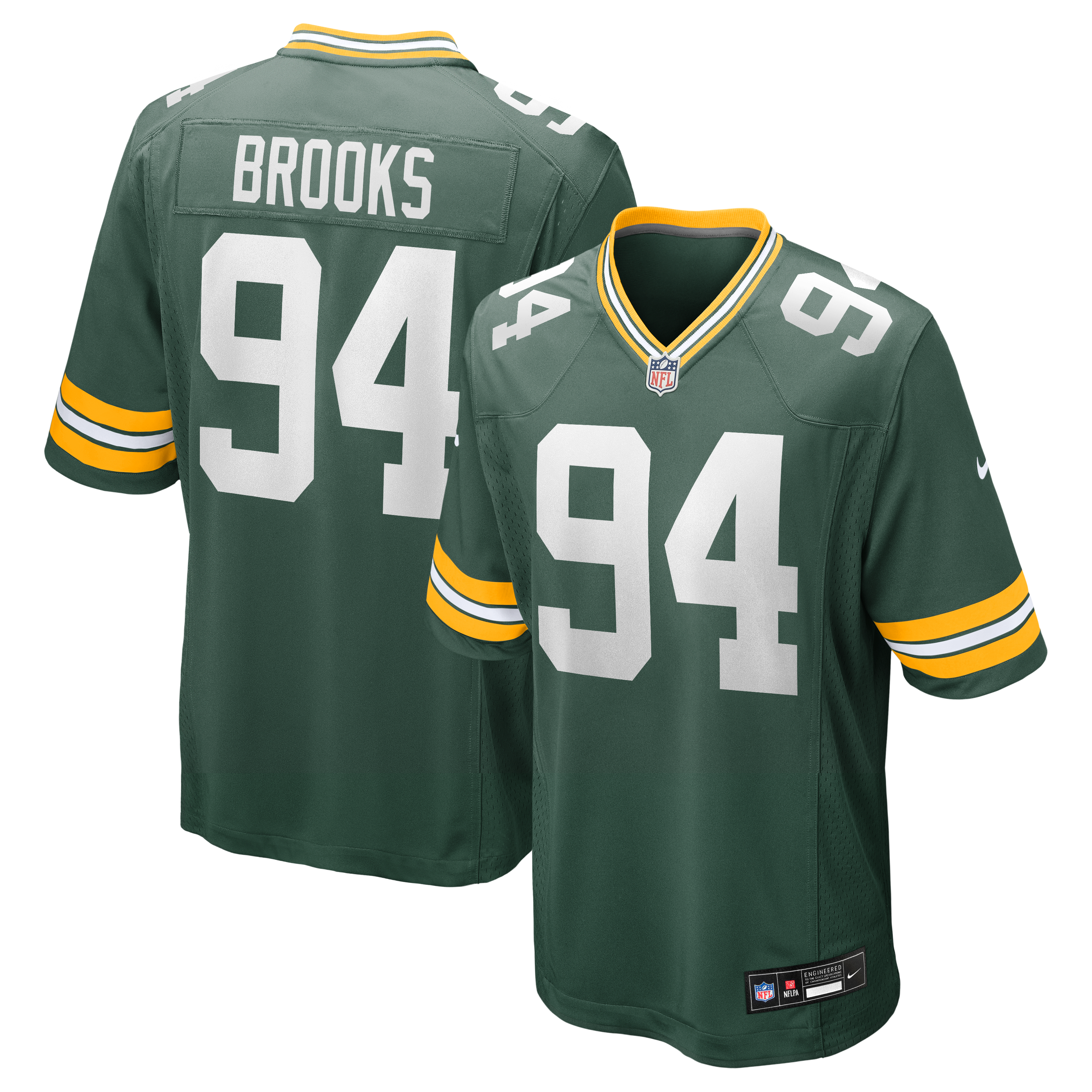 Green Bay Packers Game Jersey for Women – Karl Brooks