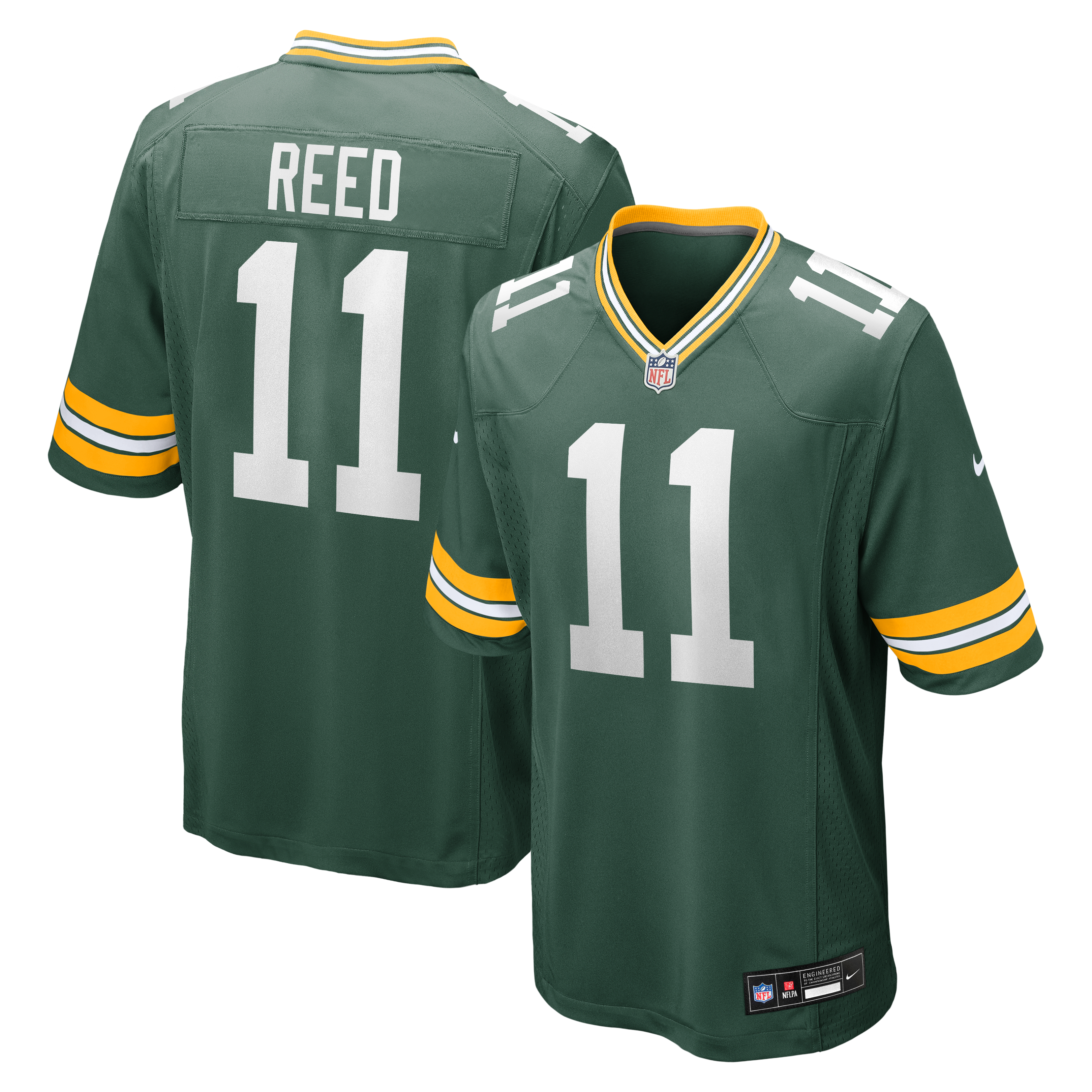 Green Bay Packers Game Jersey for Kids – Jayden Reed