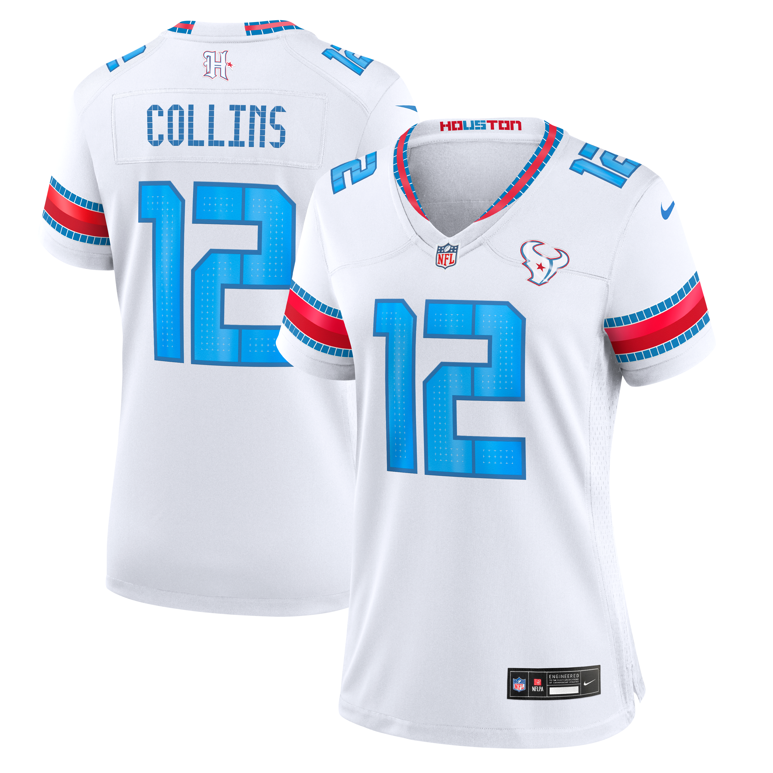 Houston Texans 2026 White Rivalries Game Jersey for Men – Nico Collins