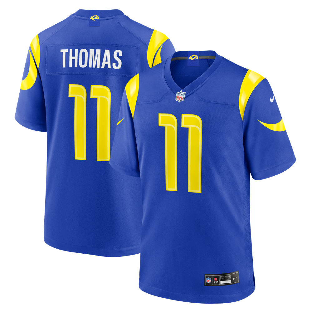 Los Angeles Rams Royal Game Jersey for Men – Keir Thomas