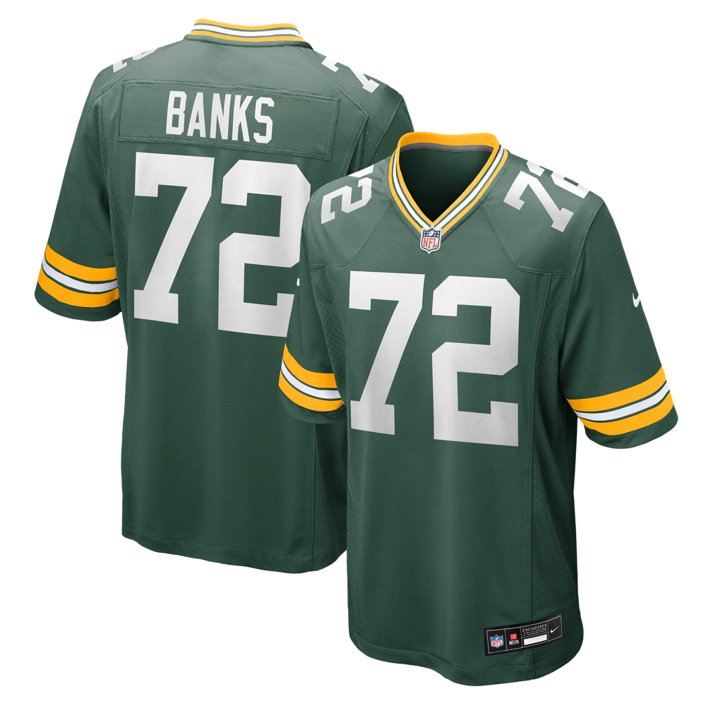 Green Bay Packers Game Jersey for Women – Brant Banks