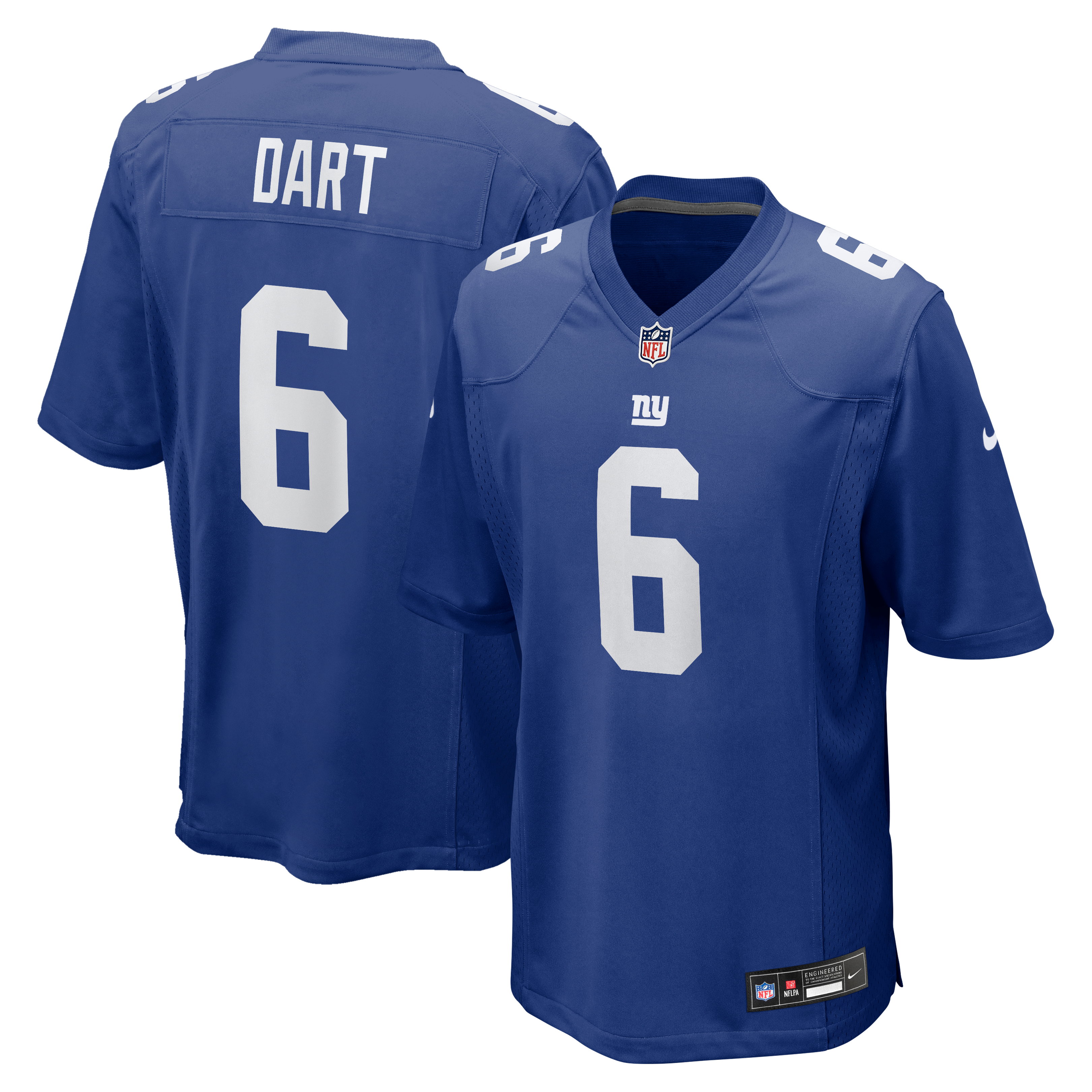 New York Giants Royal Game Jersey for Women – Jaxson Dart