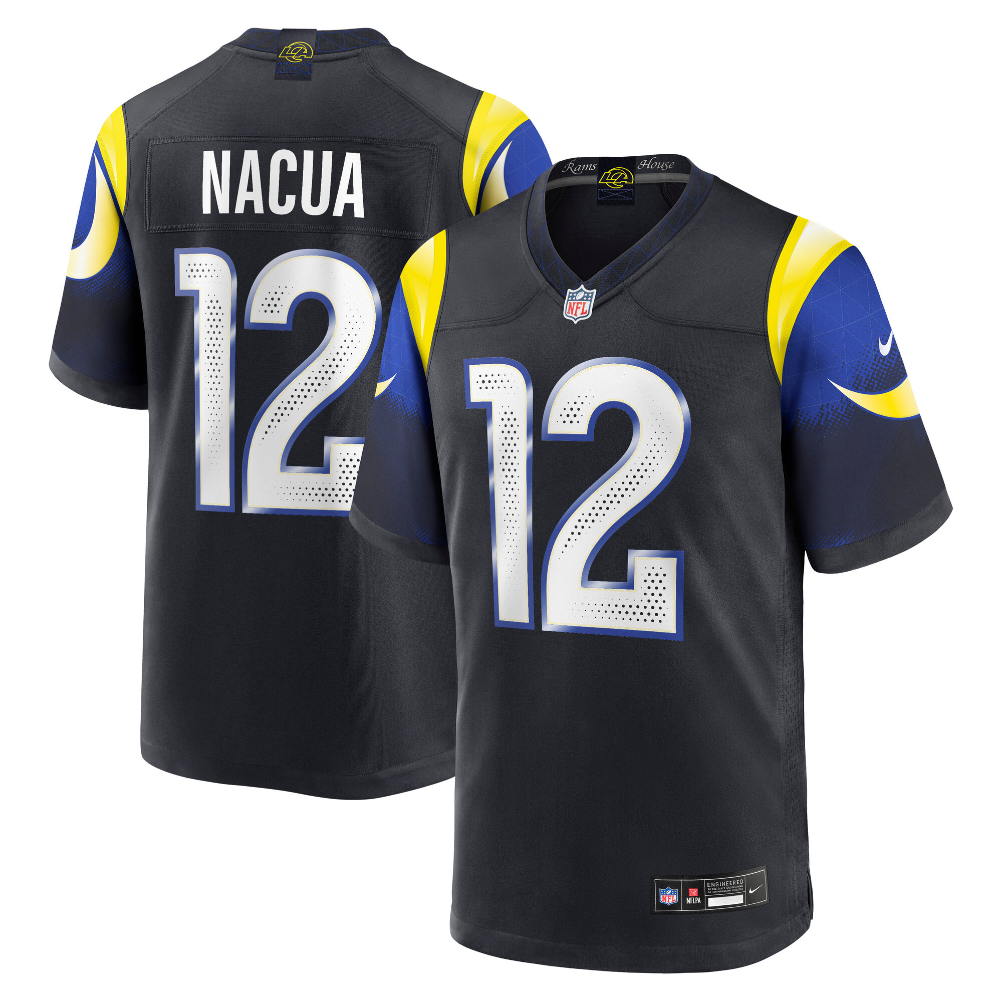 Los Angeles Rams 2025 Midnight Rivalries Game Jersey for Men – Puka Nacua