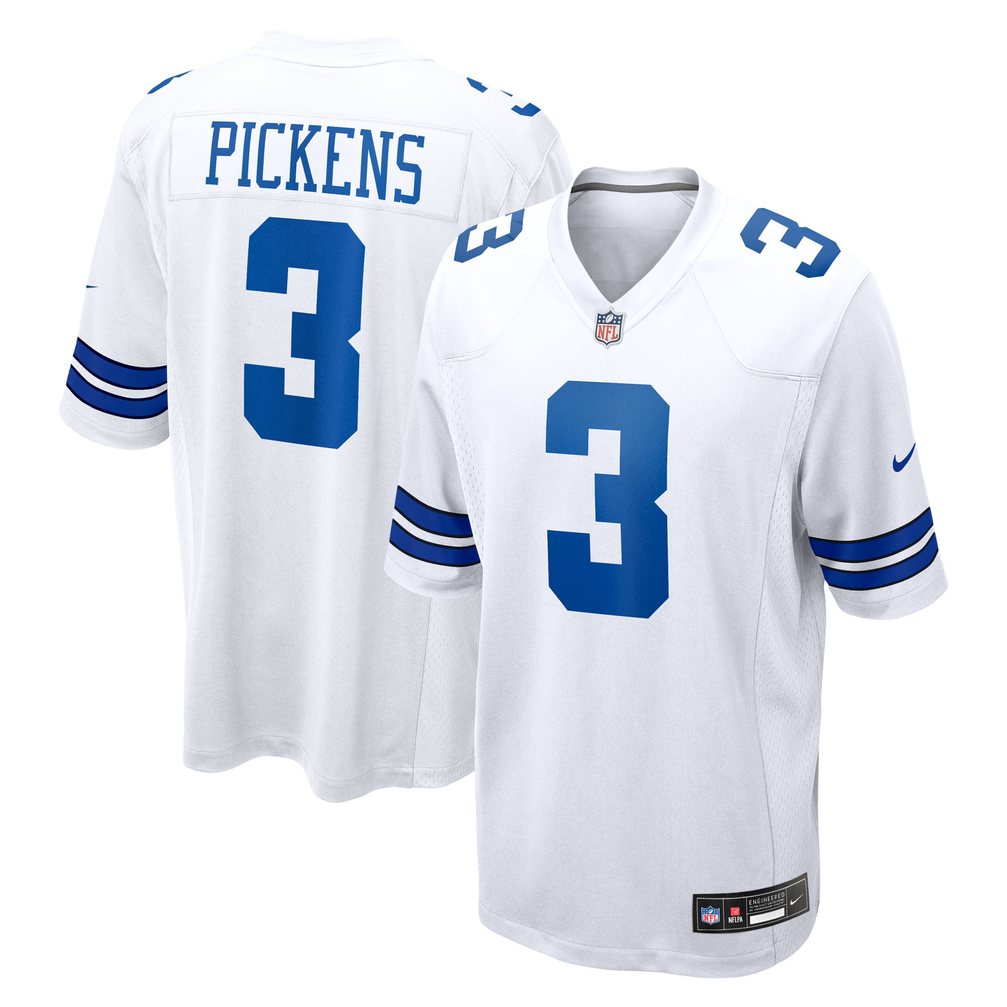 Dallas Cowboys White Game Jersey for Men – George Pickens