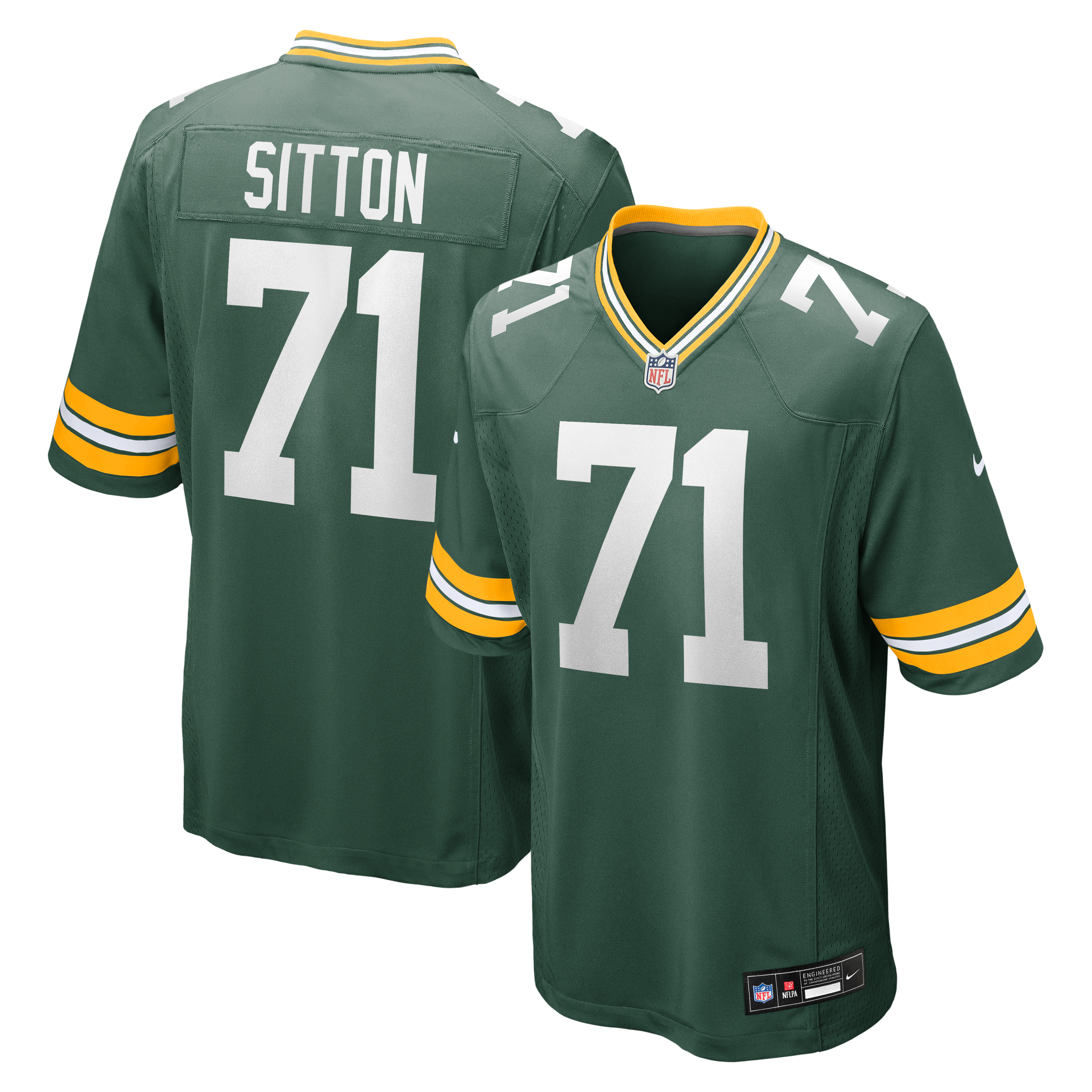 Green Bay Packers Retired Game Jersey for Men – Josh Sitton