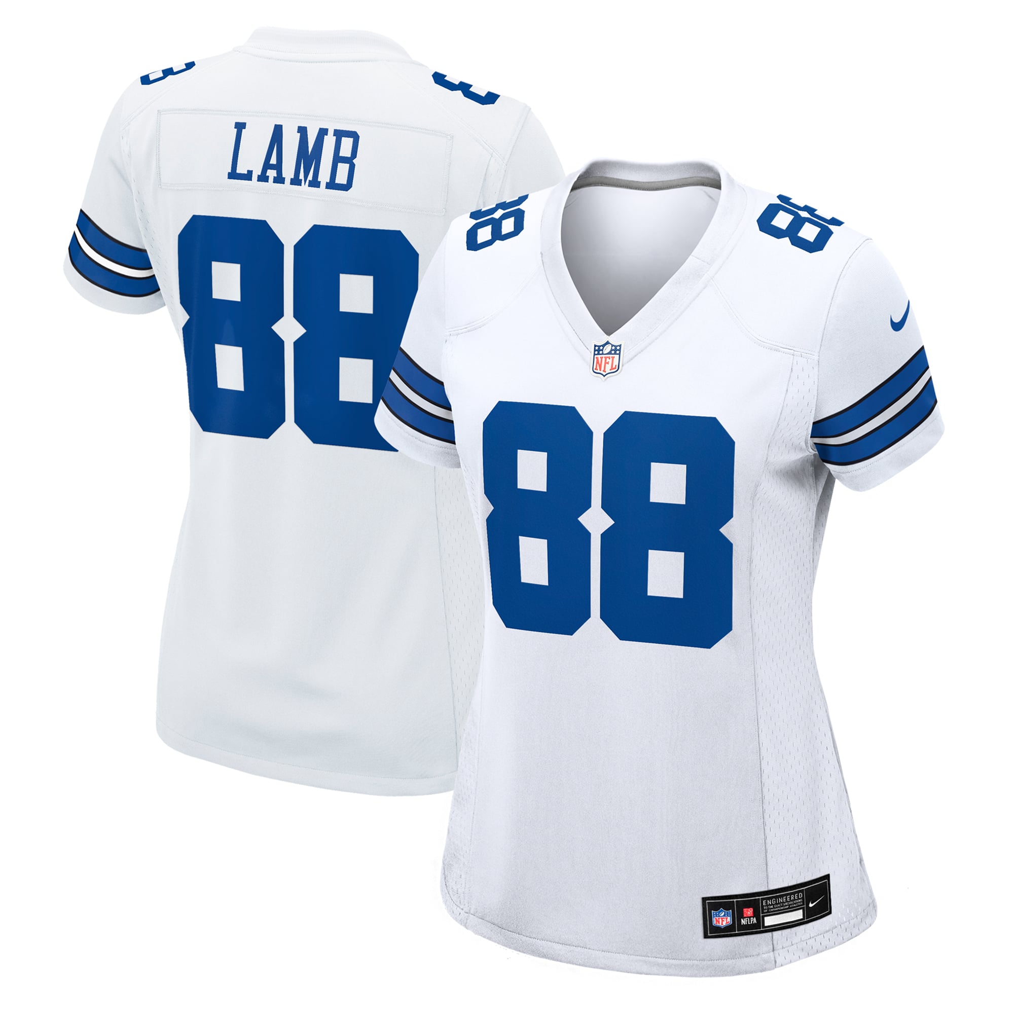 Dallas Cowboys White Game Jersey for Men – CeeDee Lamb