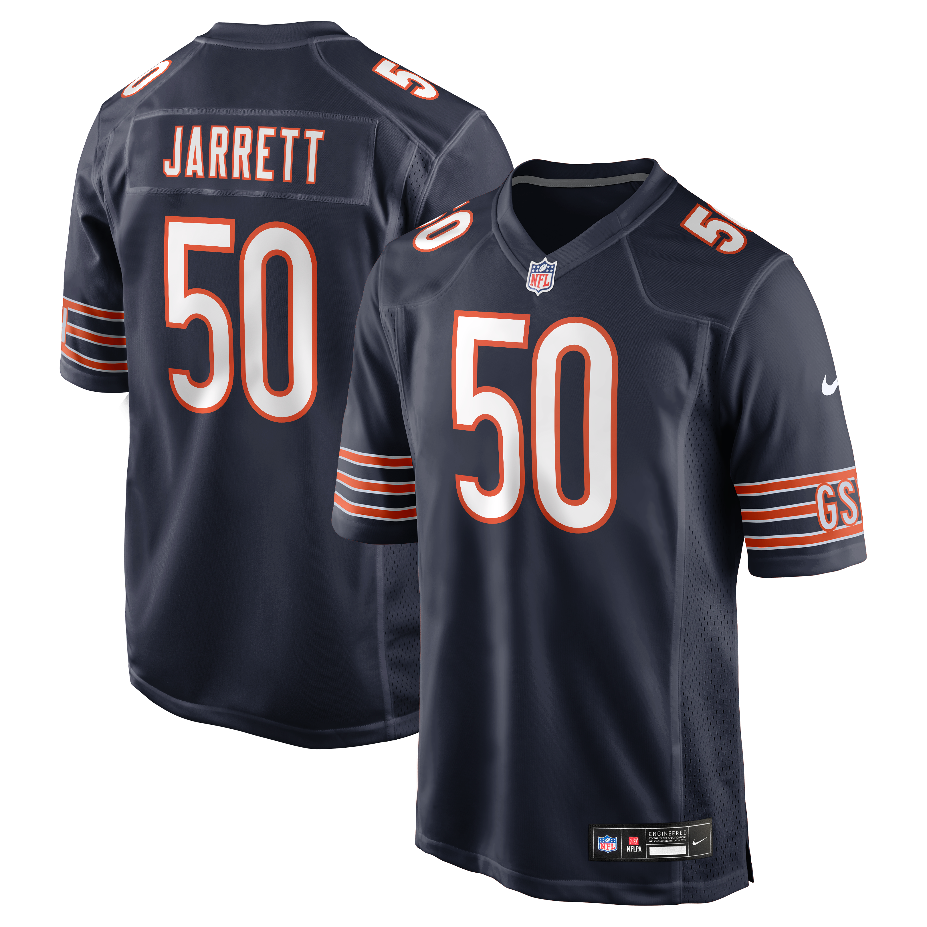 Chicago Bears Navy Game Jersey for Women – Grady Jarrett
