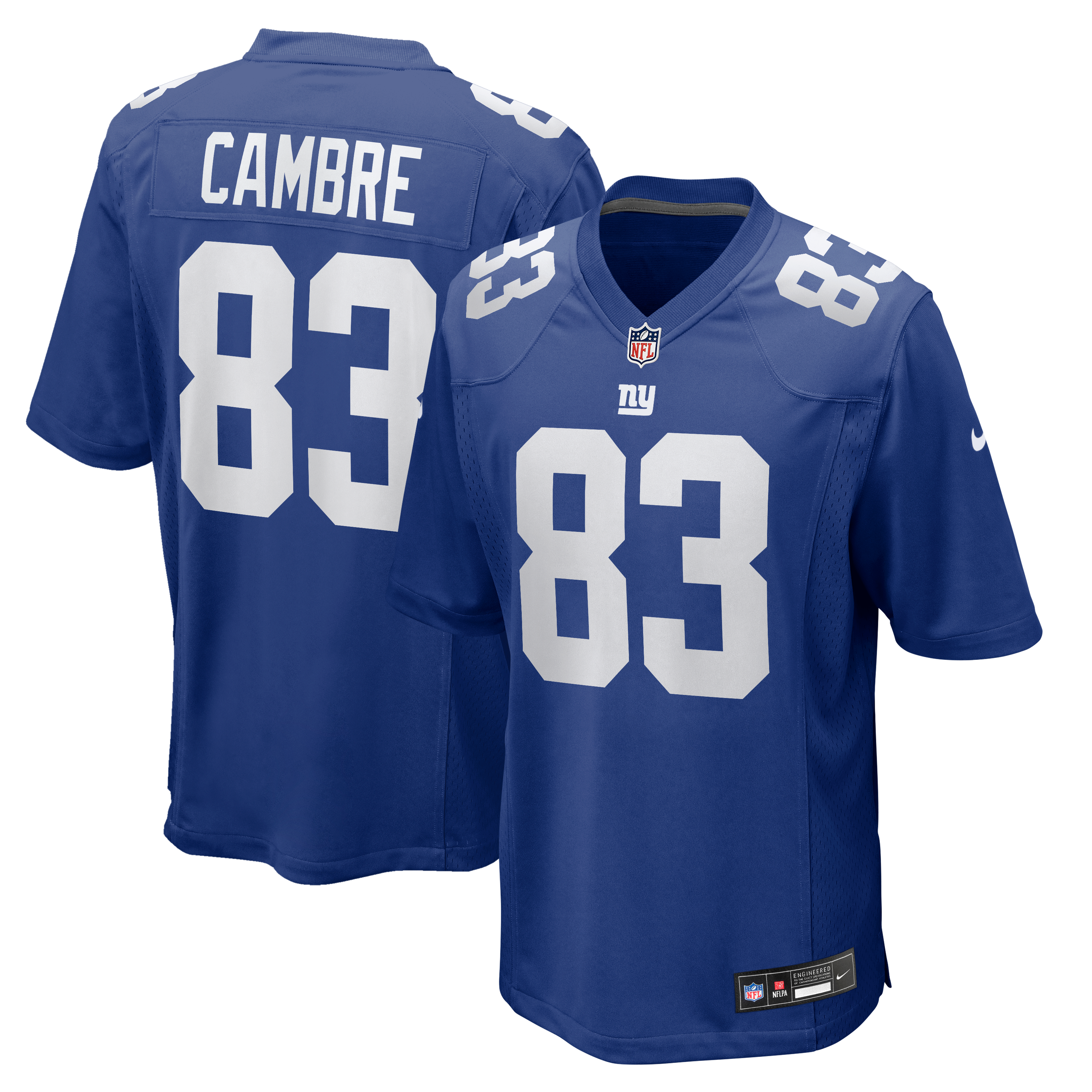 New York Giants Royal Game Jersey for Women – Dalen Cambre