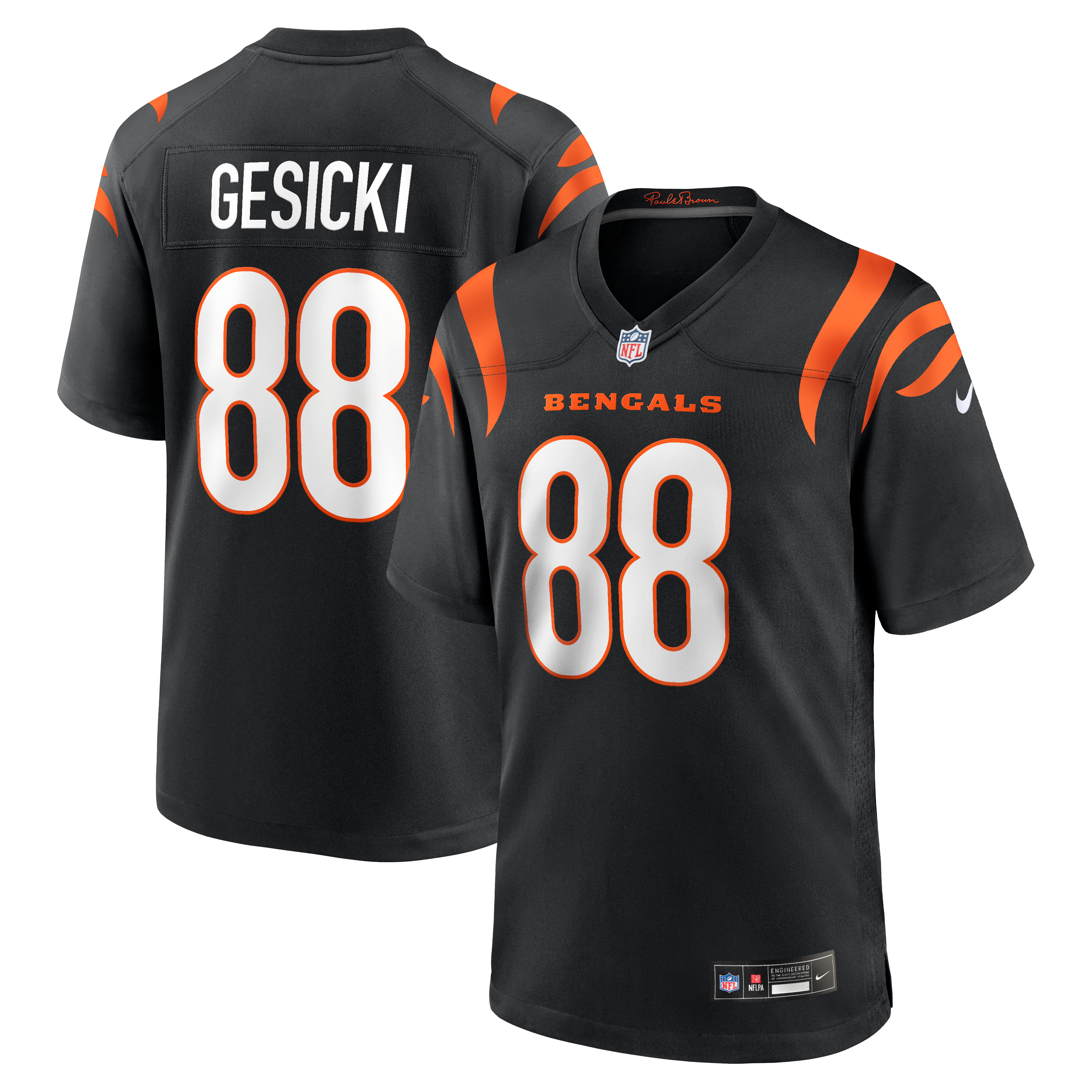 Cincinnati Bengals Black Game Jersey for Kids – Mike Gesicki