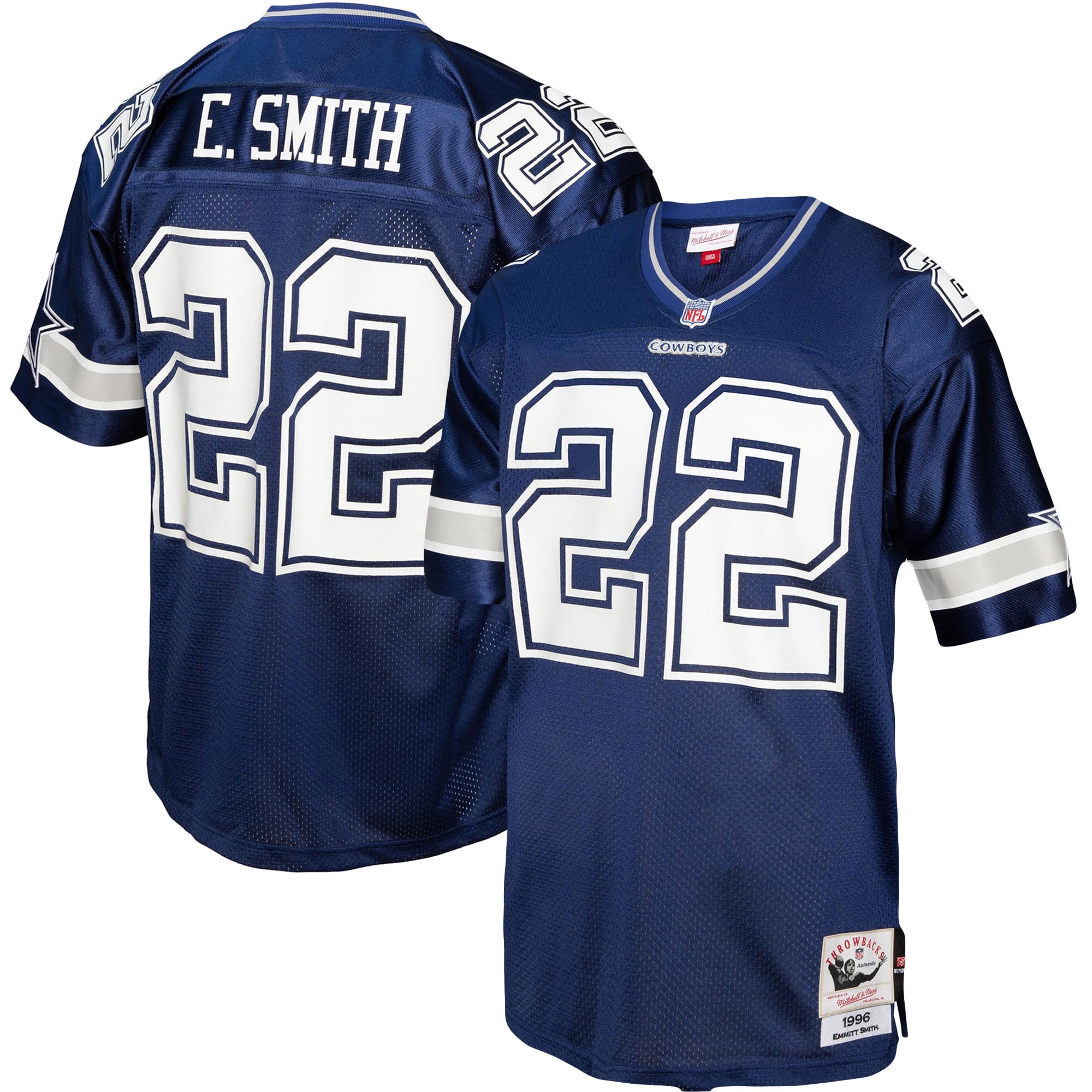 Dallas Cowboys Navy Legacy Replica Jersey for Men – Emmitt Smith