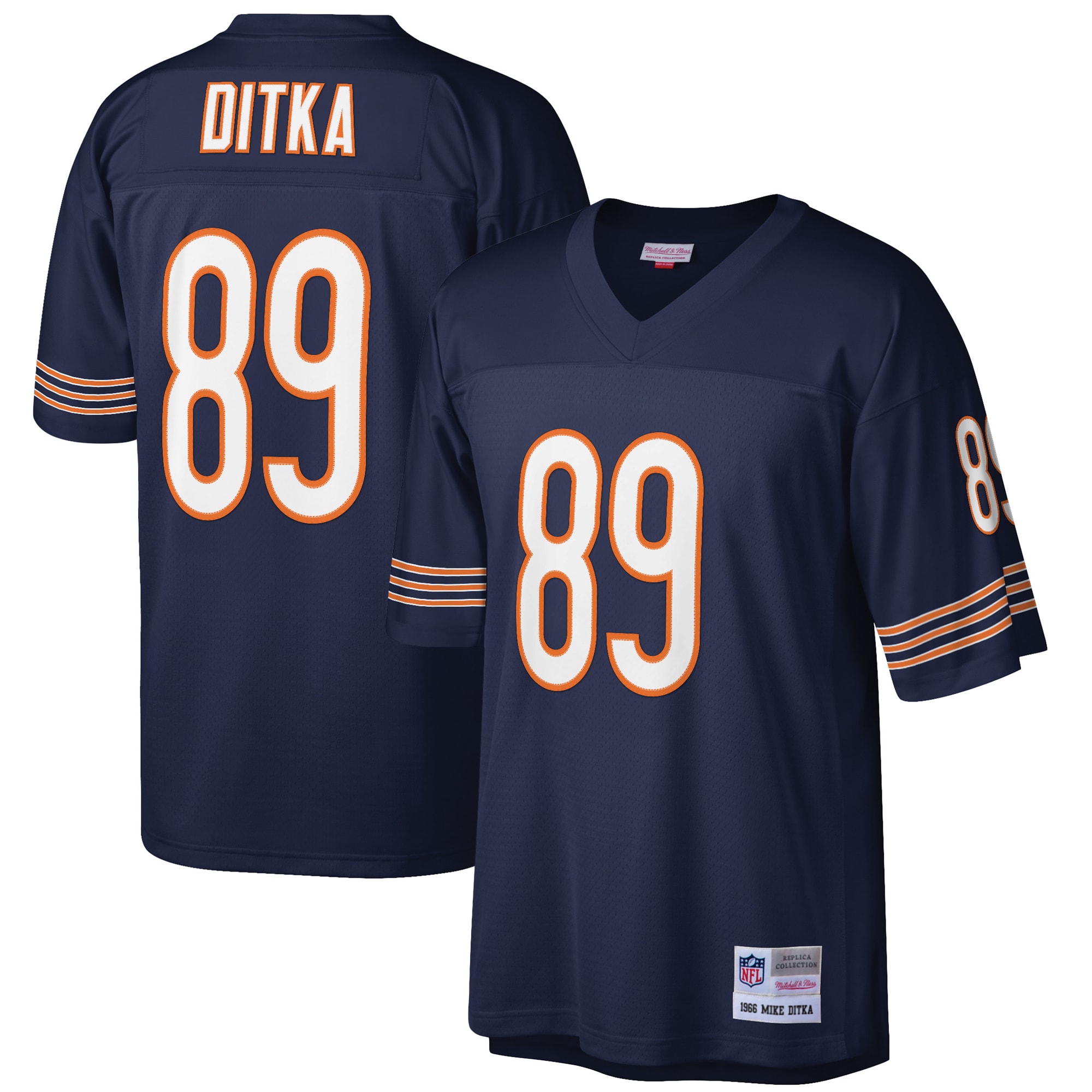 Chicago Bears Navy Retired Legacy Player Jersey for Men – Mike Ditka