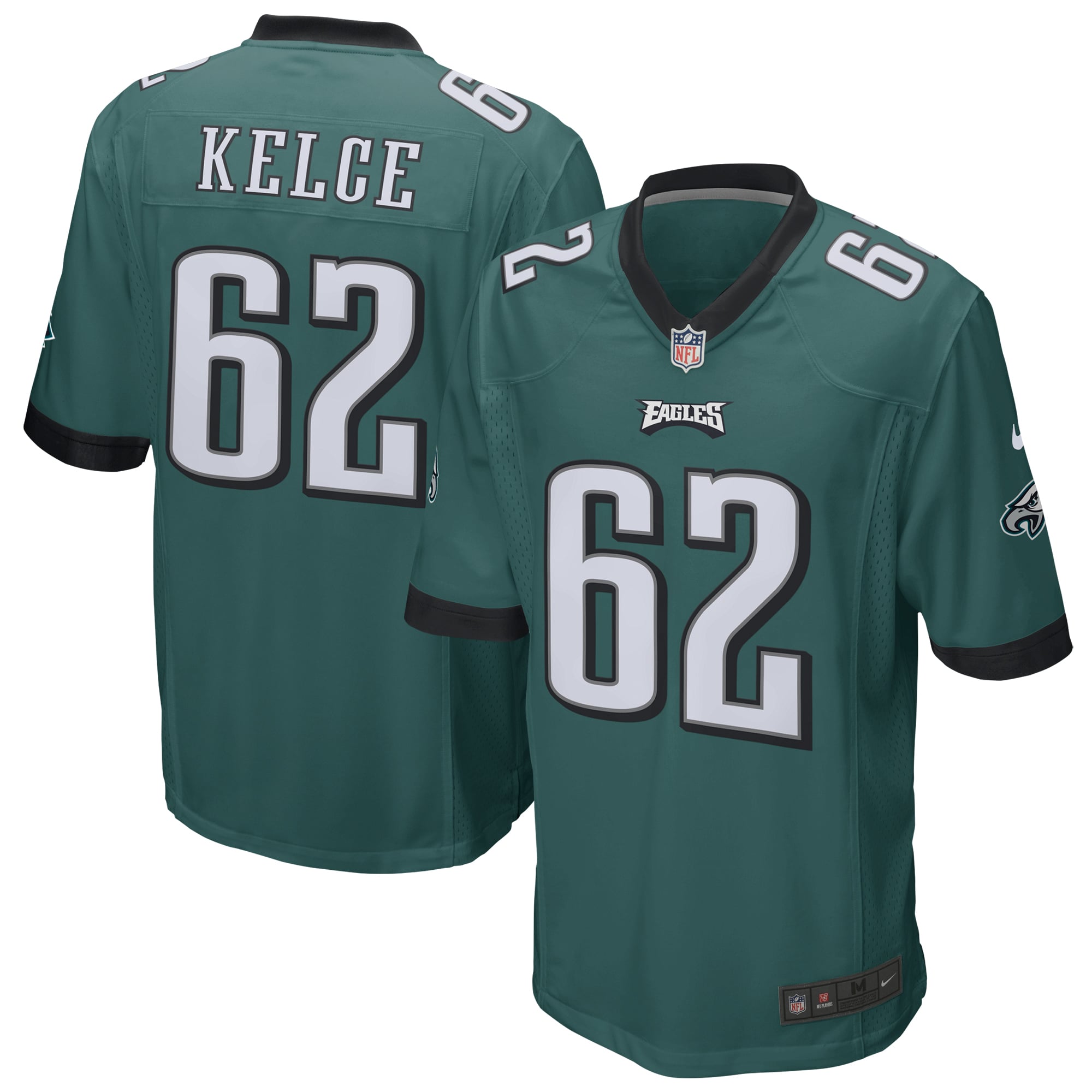 Philadelphia Eagles Midnight Game Jersey for Men – Jason Kelce