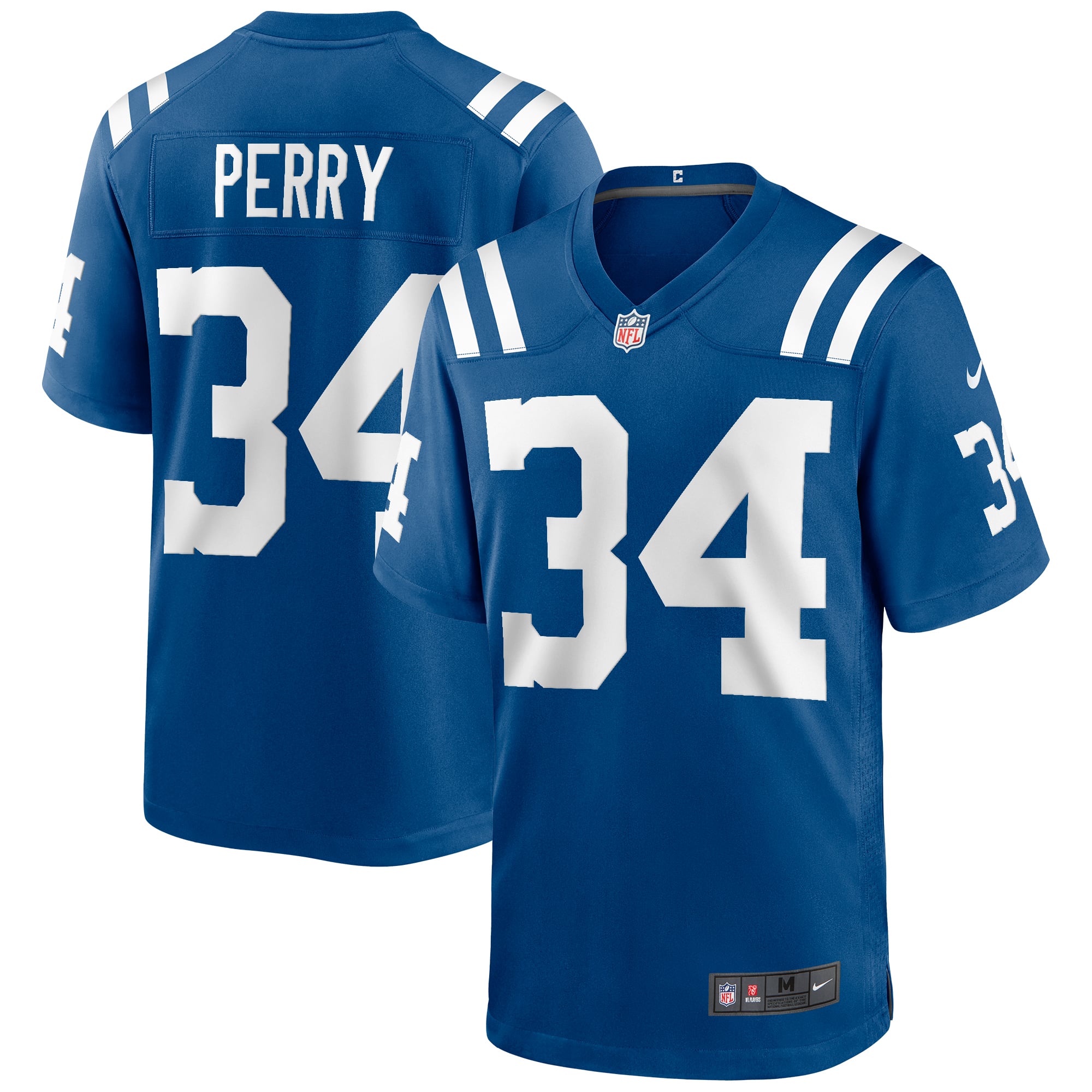 Indianapolis Colts Royal Retired Player Jersey for Women – Joe Perry